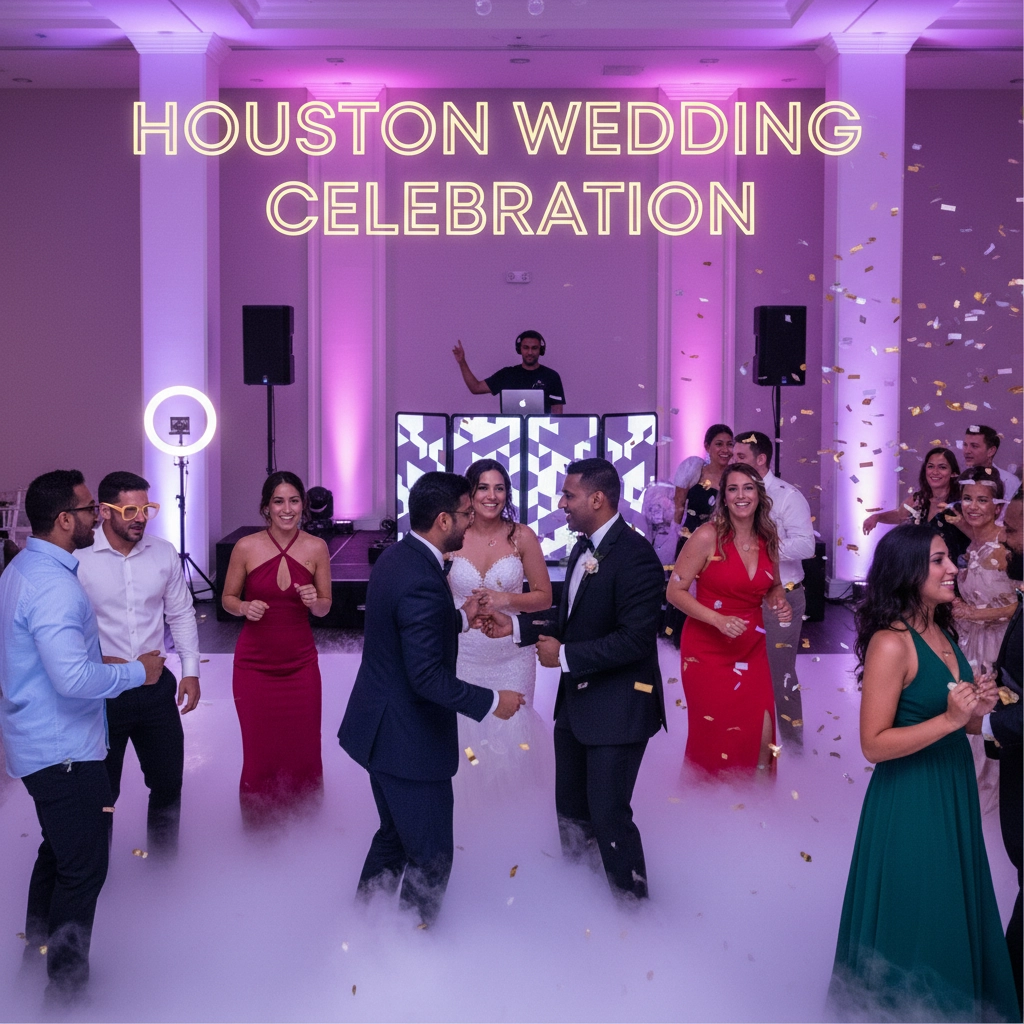 Houston Wedding DJ Packages vs. Separate Vendors: Which Saves You More Money (And Stress)?