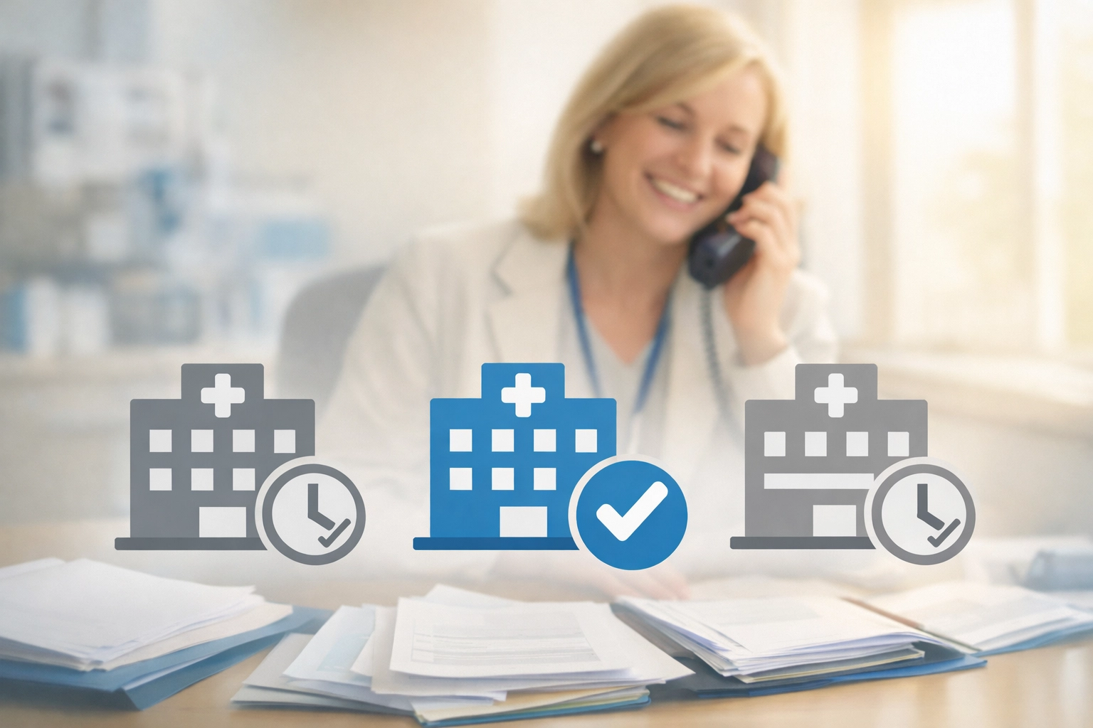 Discharge planner responding quickly to veteran SNF referral while competing facilities wait