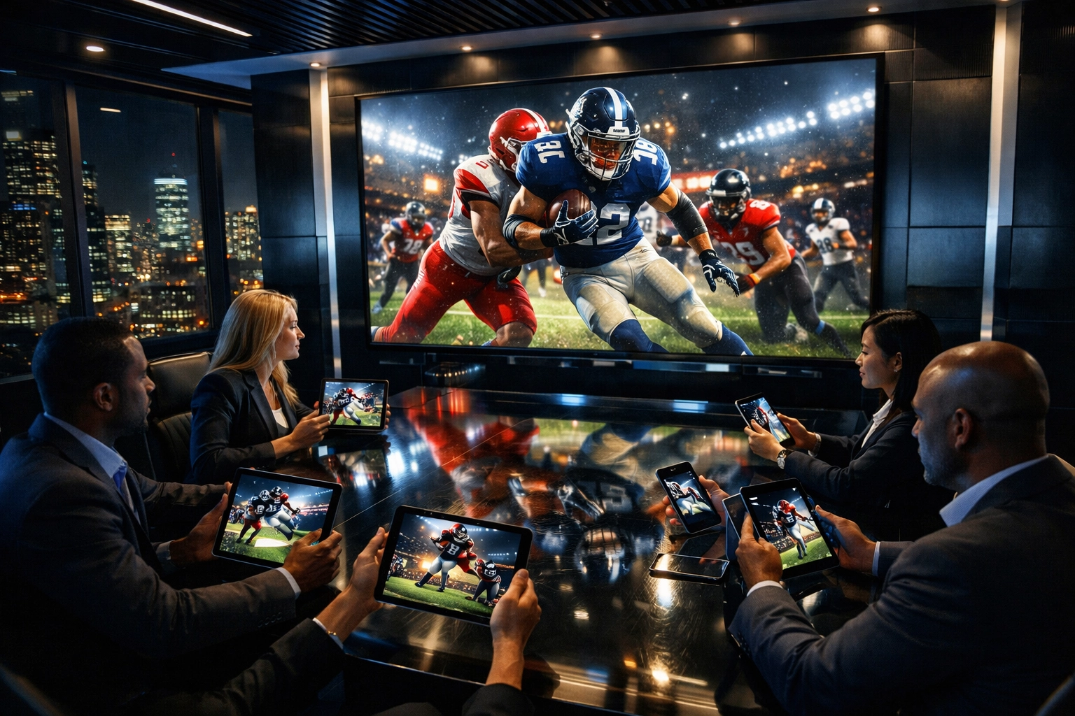 Marketing professionals planning a multi-channel digital strategy for Super Bowl campaign integration.