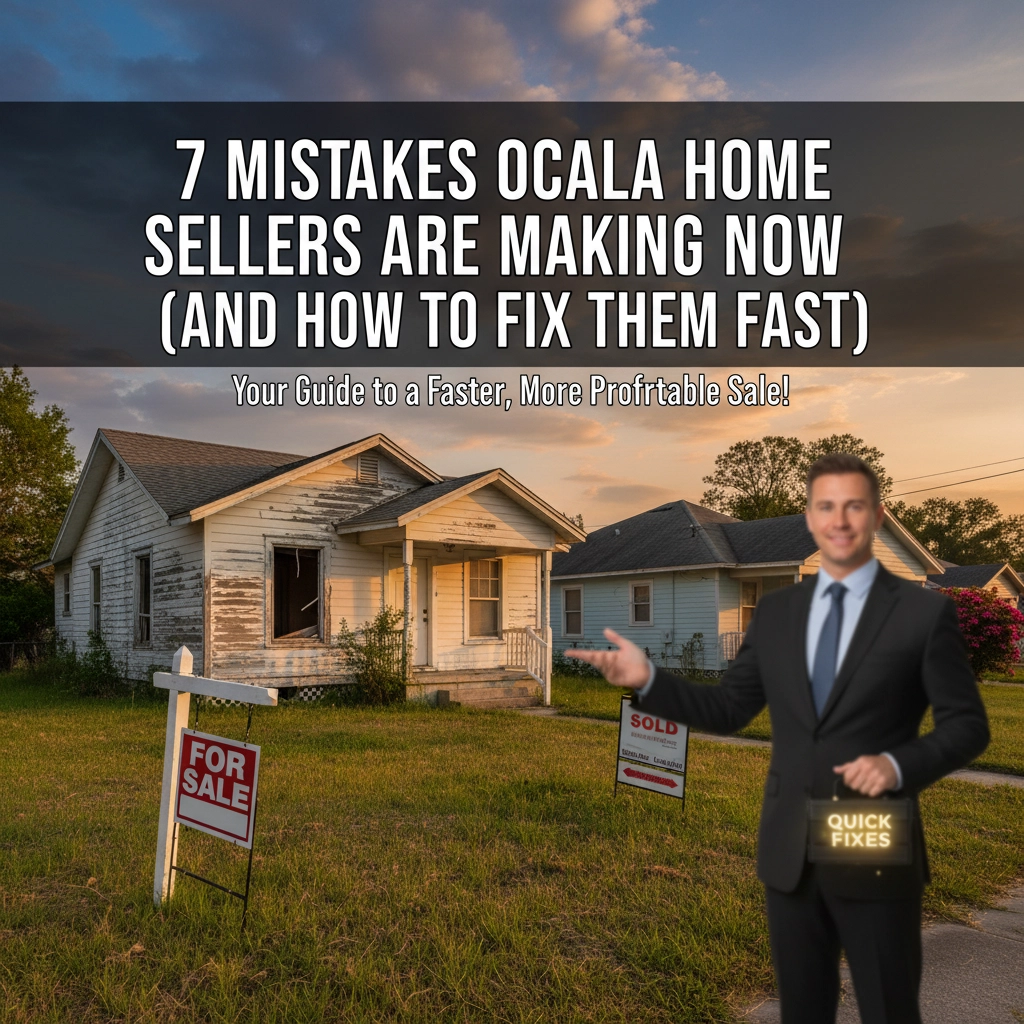 7 Mistakes Ocala Home Sellers Are Making Right Now and How to Fix Them Fast