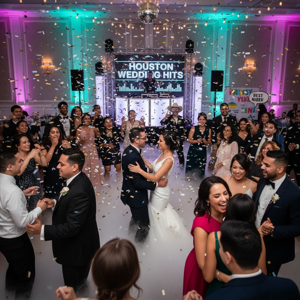 Houston Wedding DJ Secrets Revealed: How to Keep Your Dance Floor Packed All Night (Without Playing the Same 20 Songs Everyone Else Does)