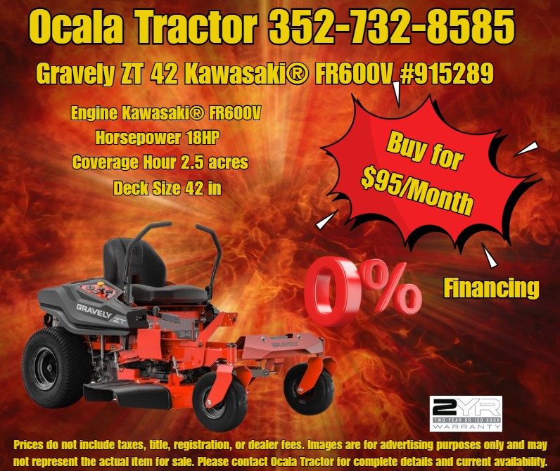 Gravely ZT 42 Zero Turn Mower
