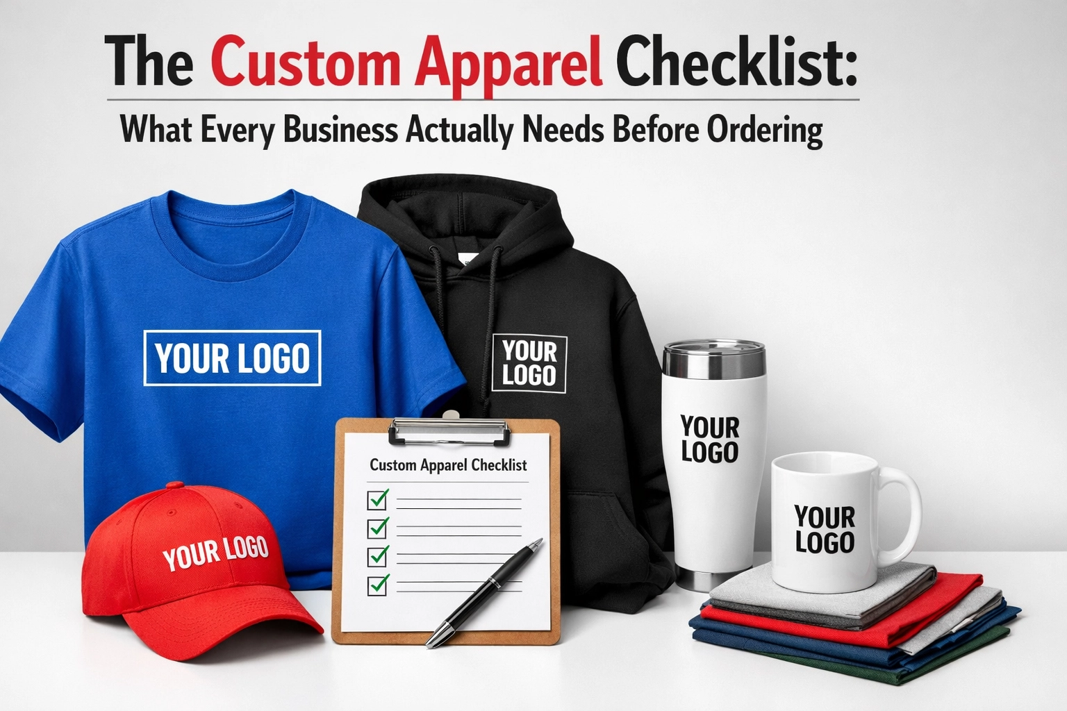 [HERO] The Custom Apparel Checklist: What Every Business Actually Needs Before Ordering