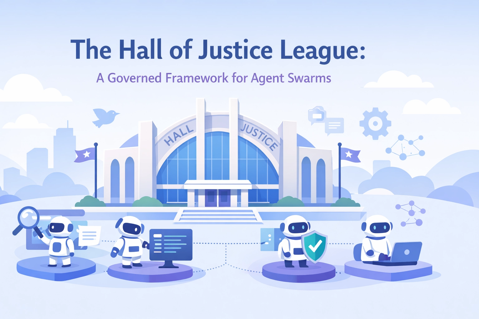 [HERO] The Hall of Justice League: A Governed Framework for Agent Swarms