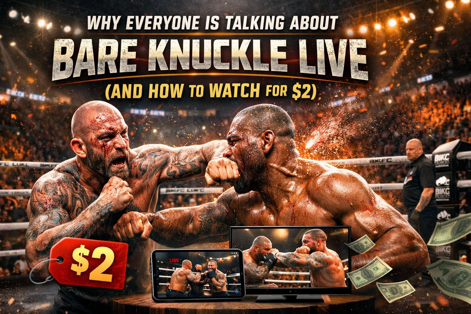 [HERO] Why Everyone Is Talking About Bare Knuckle Live (And How to Watch for $2)