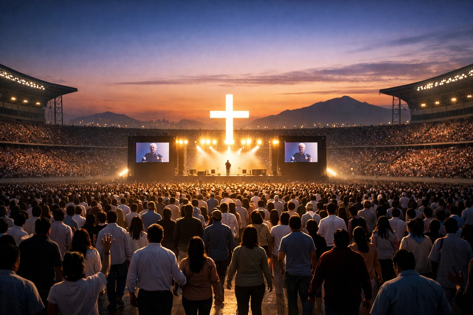[HERO] Hope in the Stadium: 90,000 Gather in Lima as Thousands Respond to the Gospel Invitation