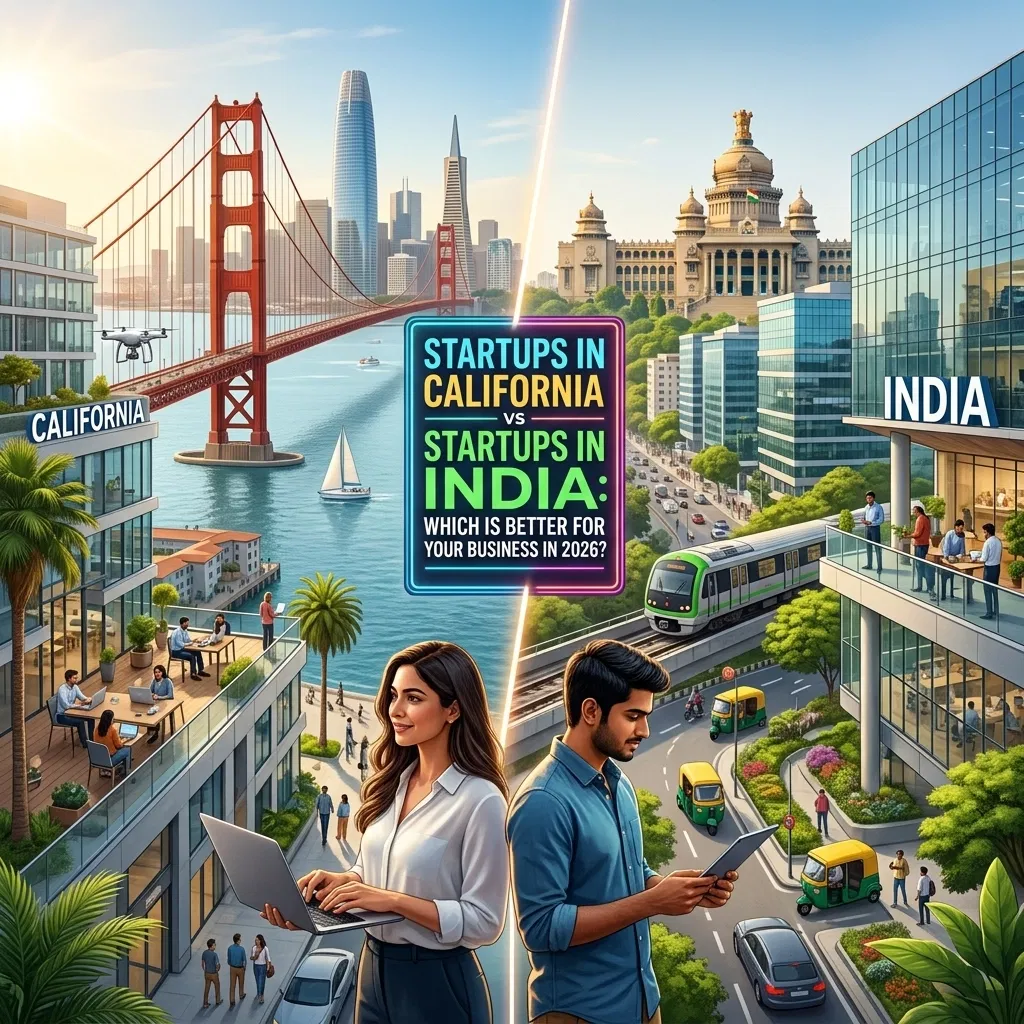 California vs India Startup Environments