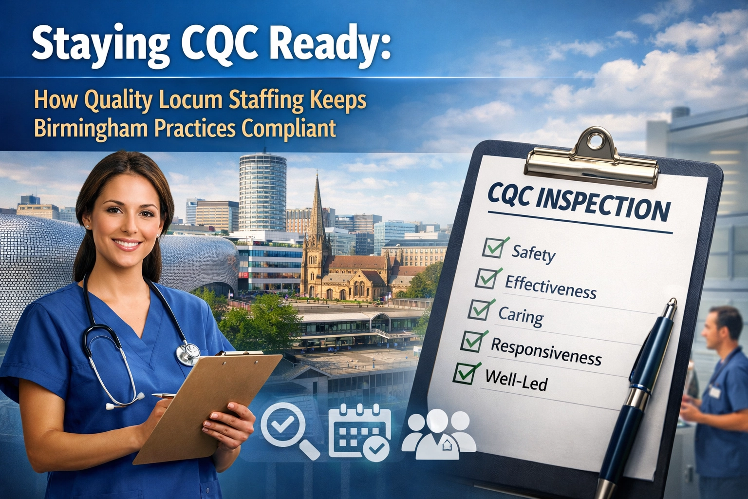 [HERO] Staying CQC Ready: How Quality Locum Staffing Keeps Birmingham Practices Compliant