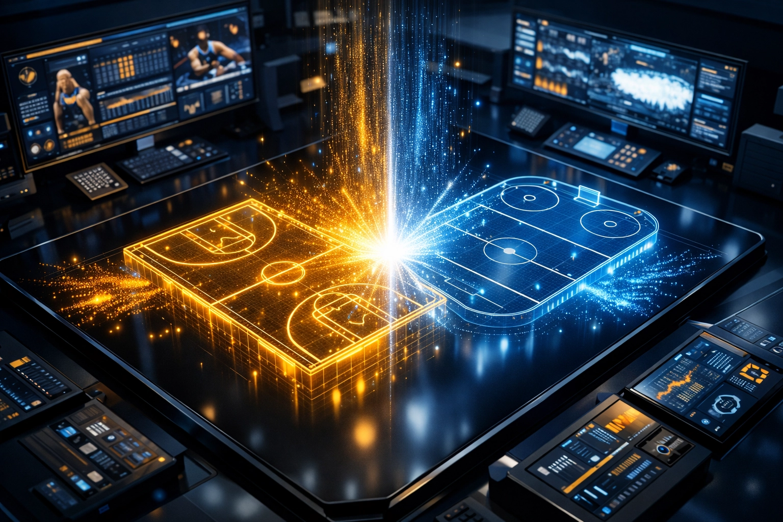 Digital sports analytics interface illustrating AI consensus for high-confidence betting picks.