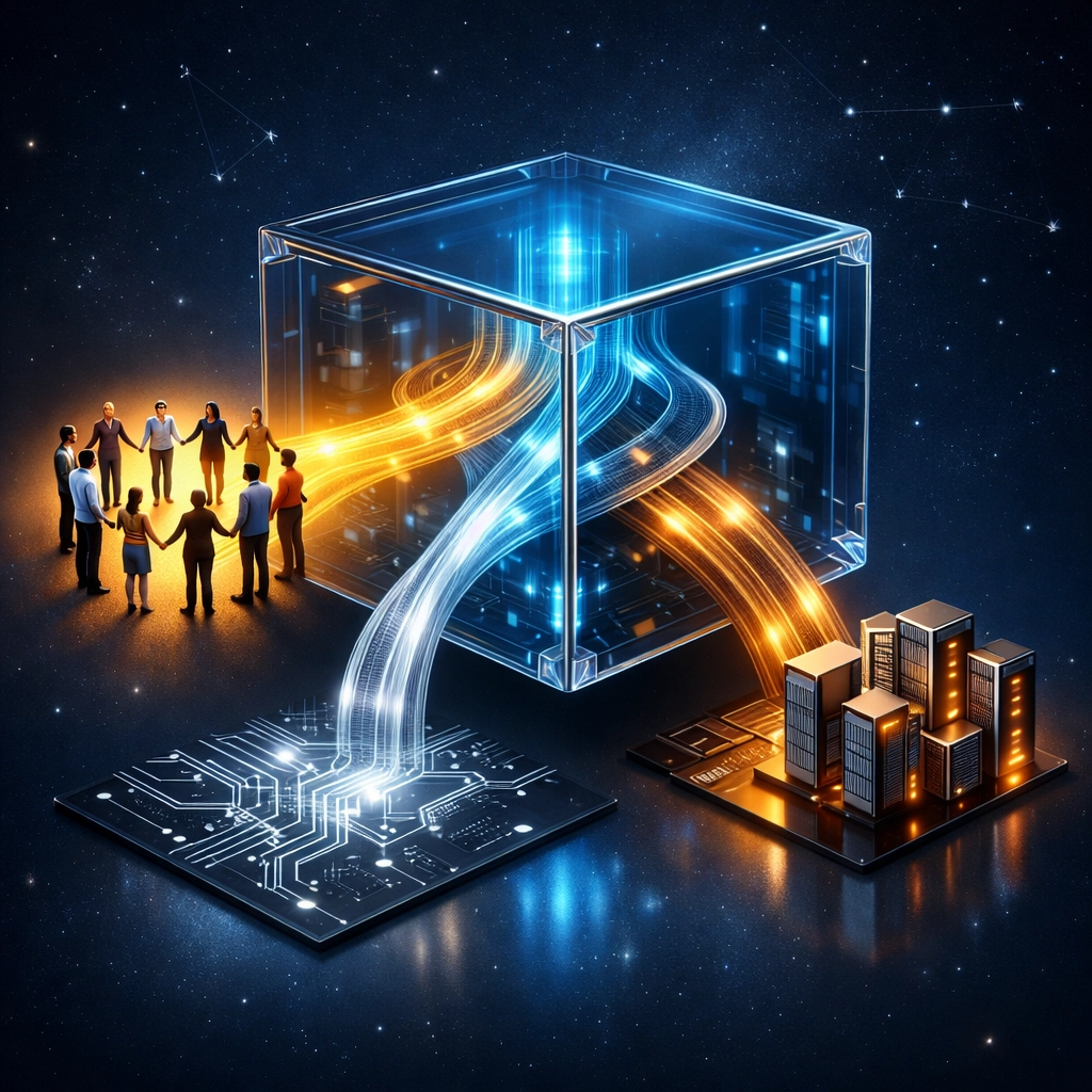 Larecoin smart contract distributing transaction fees to charity, infrastructure, and operations automatically