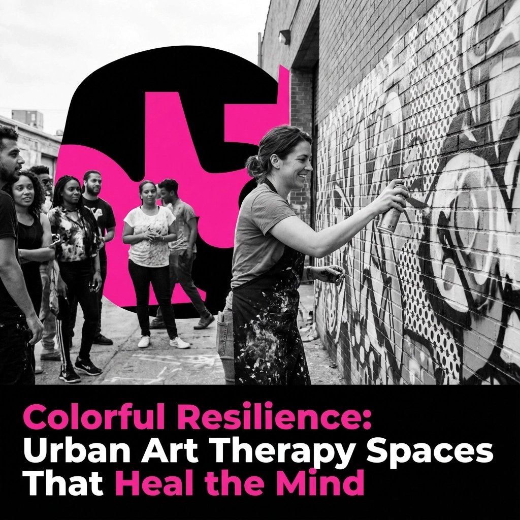 Colorful Resilience: Urban Art Therapy Spaces That Heal the Mind