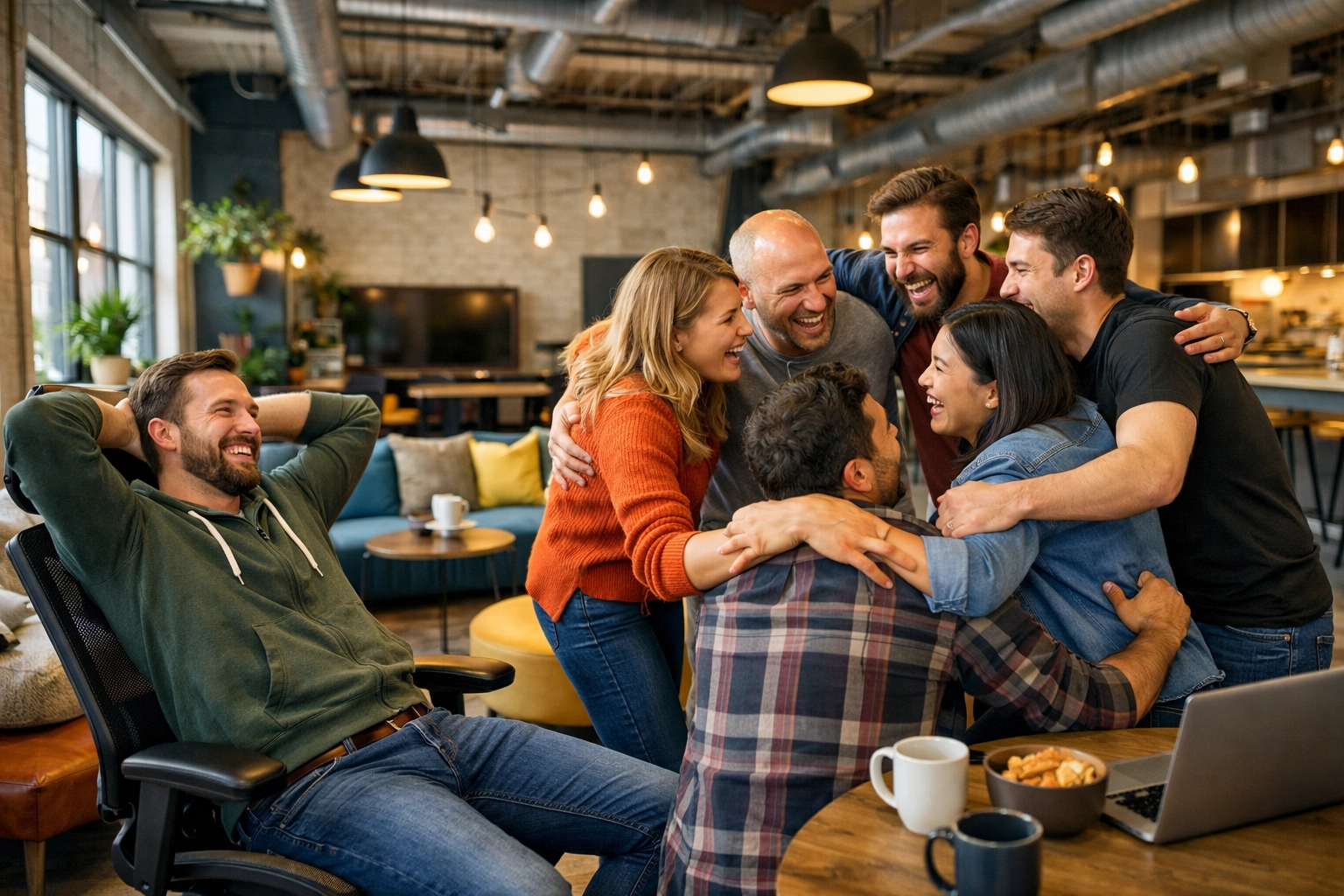 IT team achieving operational excellence after a successful ITAM project with their ServiceNow implementation partner.