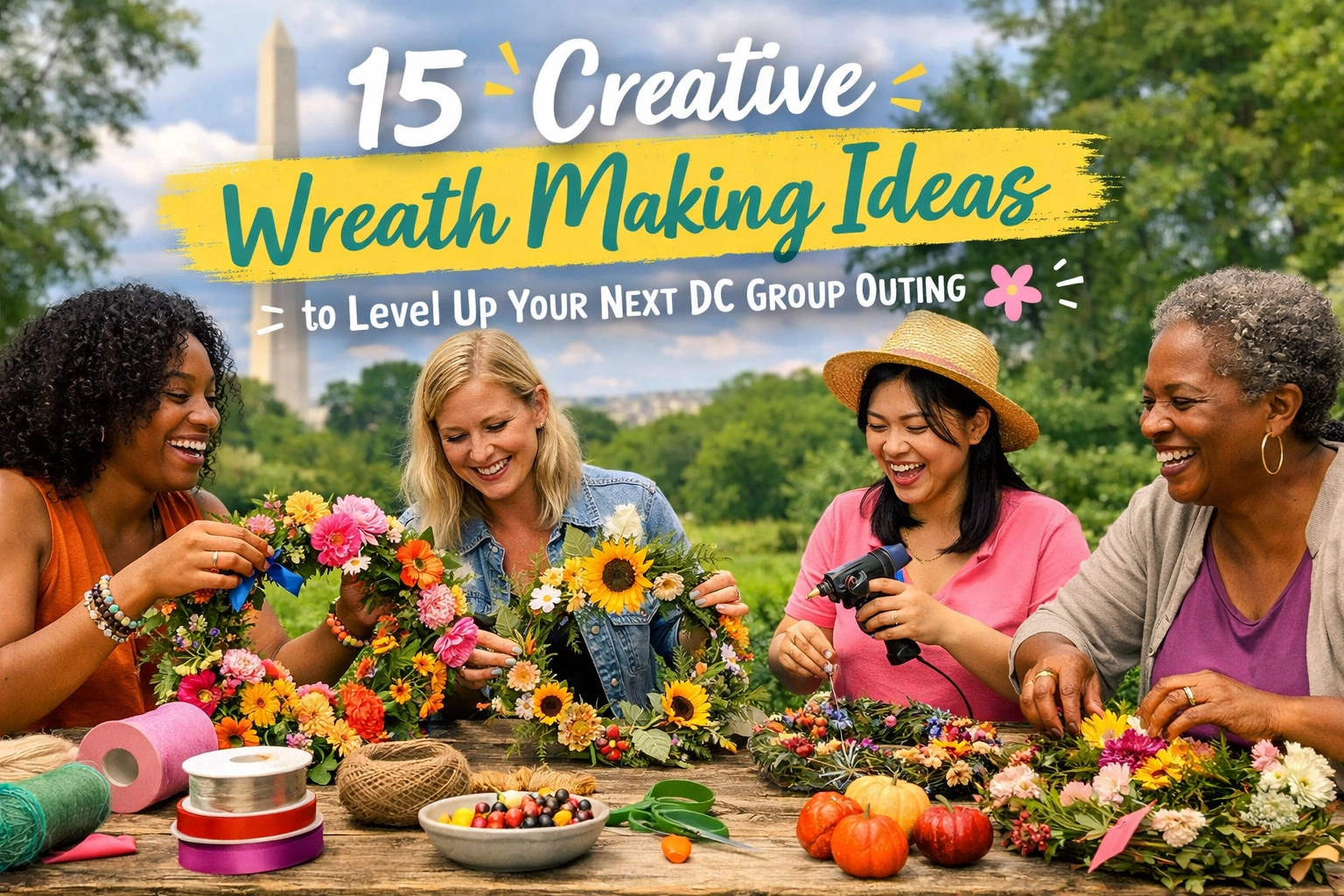 [HERO] 15 Creative Wreath Making Ideas to Level Up Your Next DC Group Outing