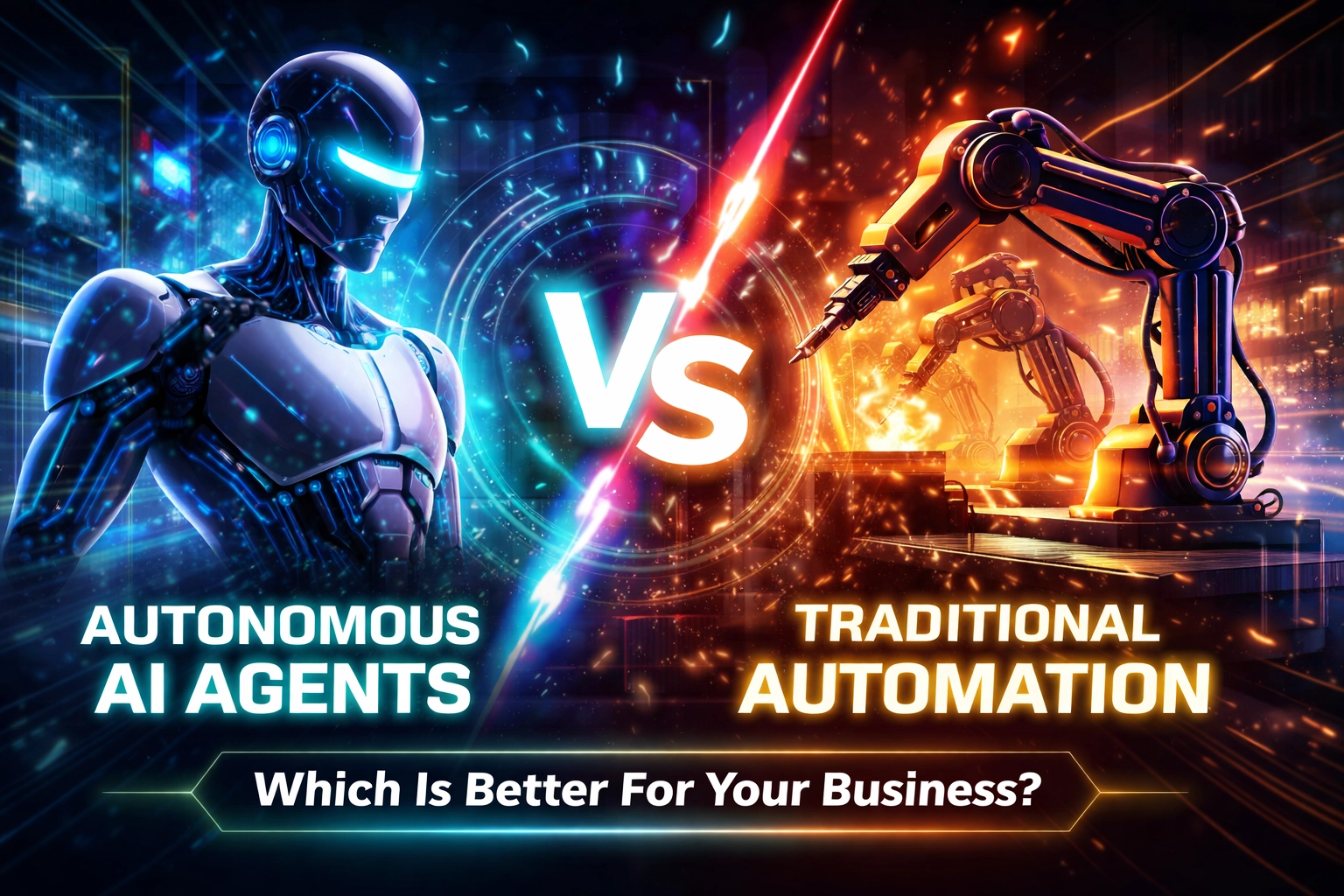 [HERO] Autonomous AI Agents Vs Traditional Automation: Which Is Better For Your Business?