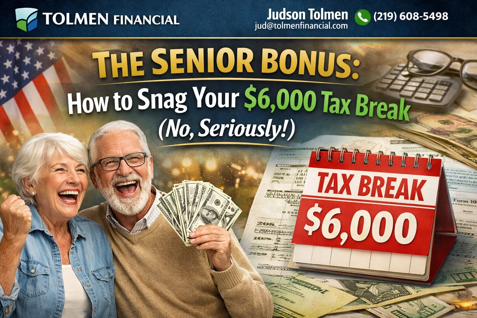 [HERO] The Senior Bonus: How to Snag Your $6,000 Tax Break (No, Seriously!)