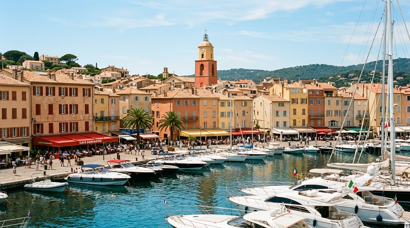 The Harbour at St Tropez