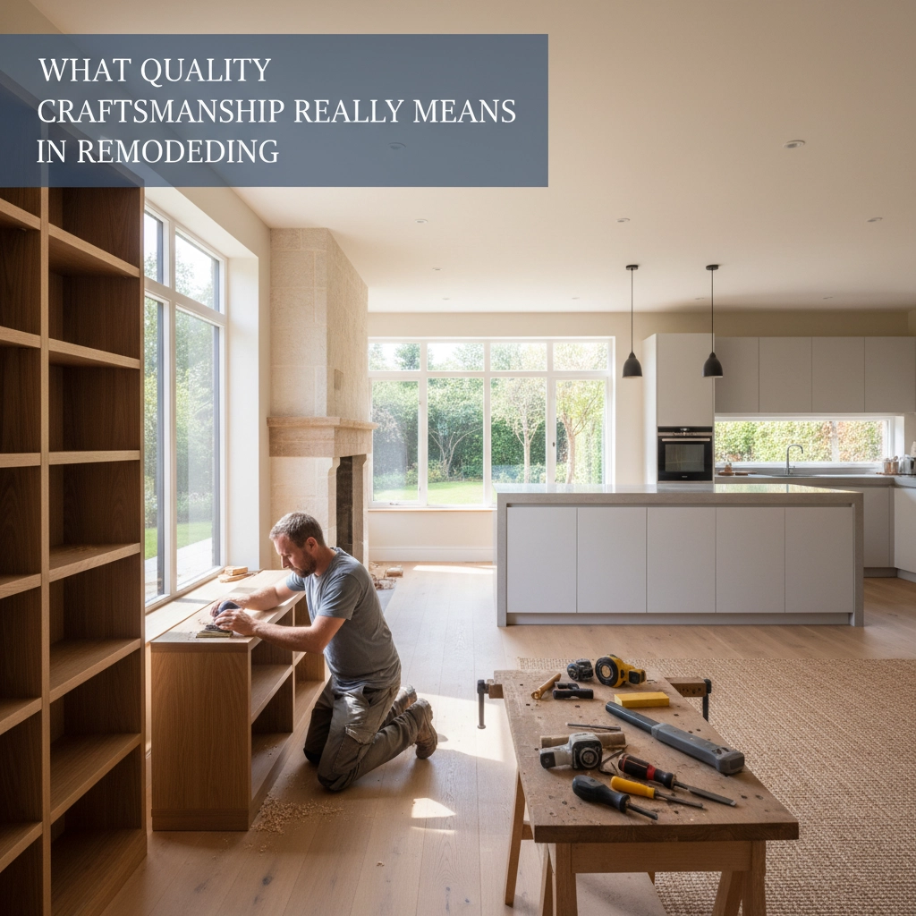 What Quality Craftsmanship Really Means in Remodeling