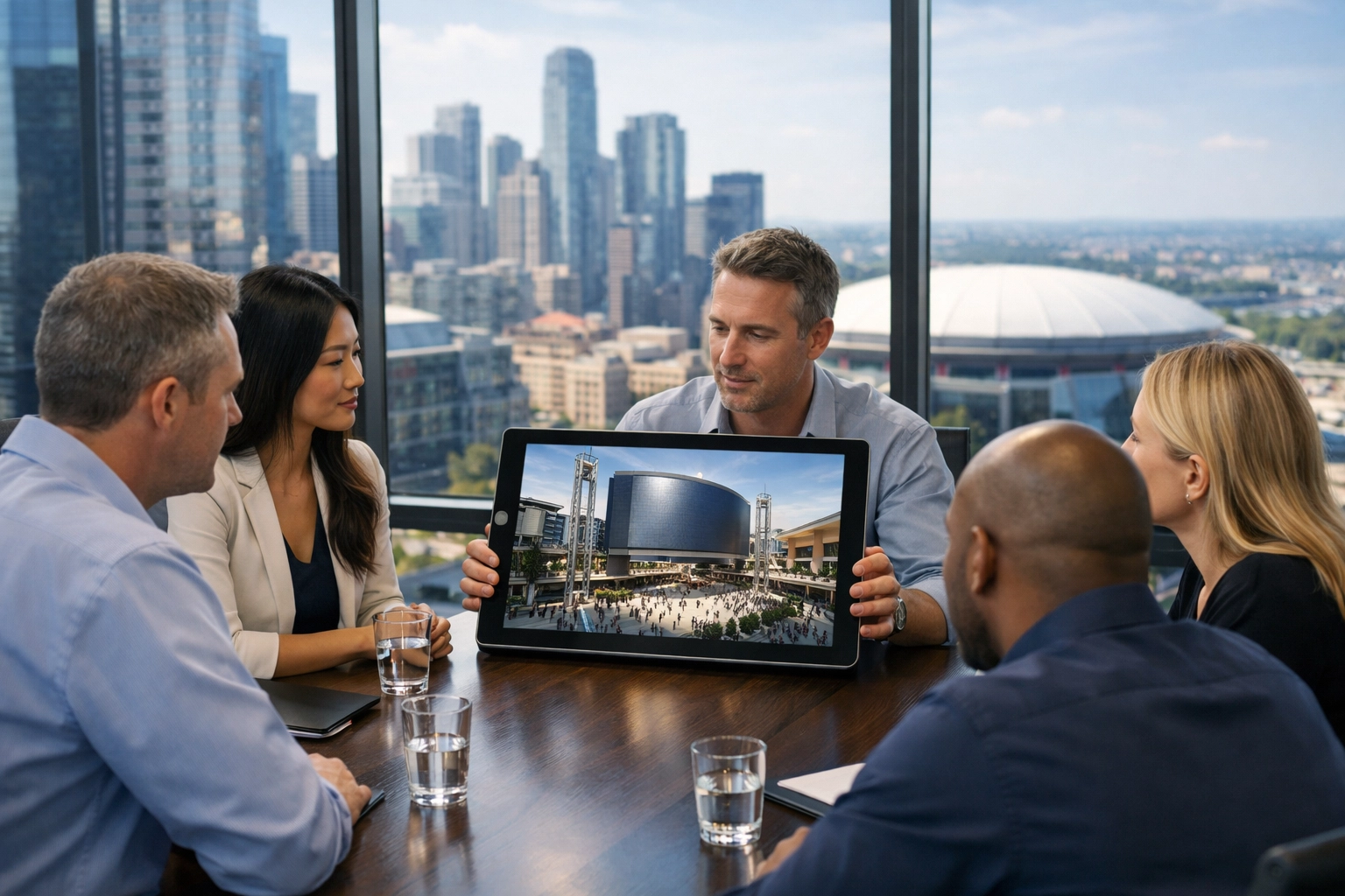 Dakdan Worldwide strategic consultants planning innovative media assets for global sports advertising campaigns.