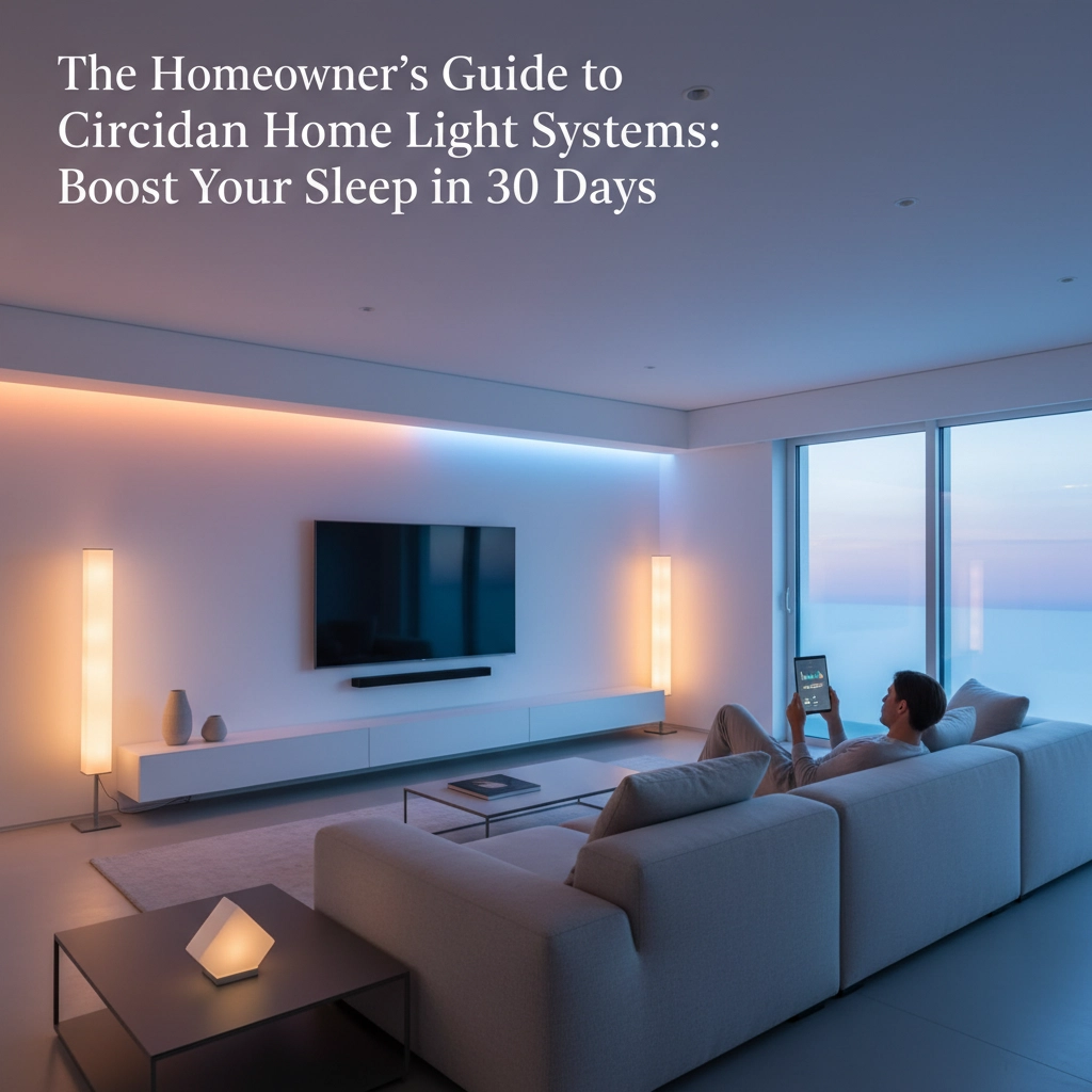 The Homeowner's Guide to Circadian Home Light Systems: Boost Your Sleep in 30 Days
