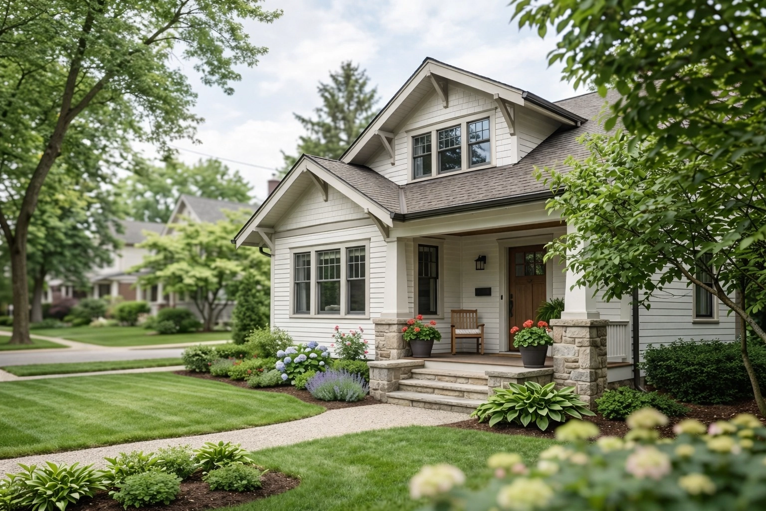 [HERO] Older bungalow exterior in Halton Region with clean photo and no text overlay