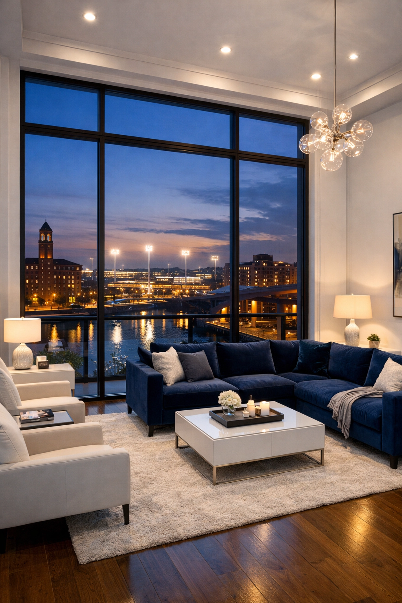 Spotless luxury Canal District apartment in Worcester after professional move-out cleaning.