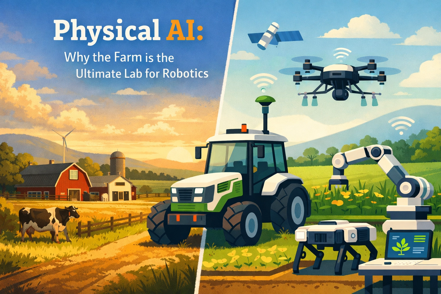 [HERO] Physical AI: Why the Farm is the Ultimate Lab for Robotics