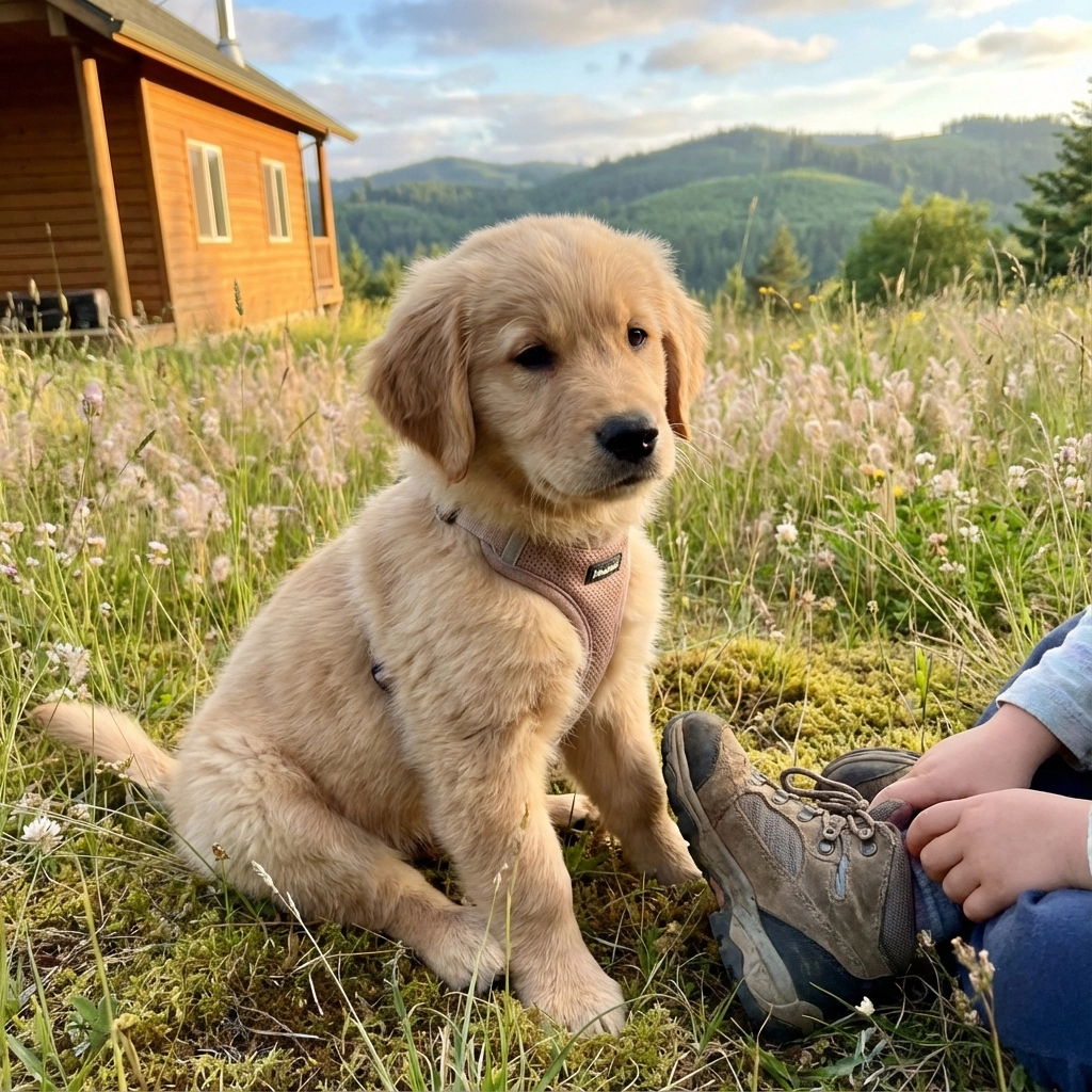 5 Signs Your Golden Retriever Puppy Will Be an Amazing Therapy or Family Dog (Based on Science and Oregon Experience)