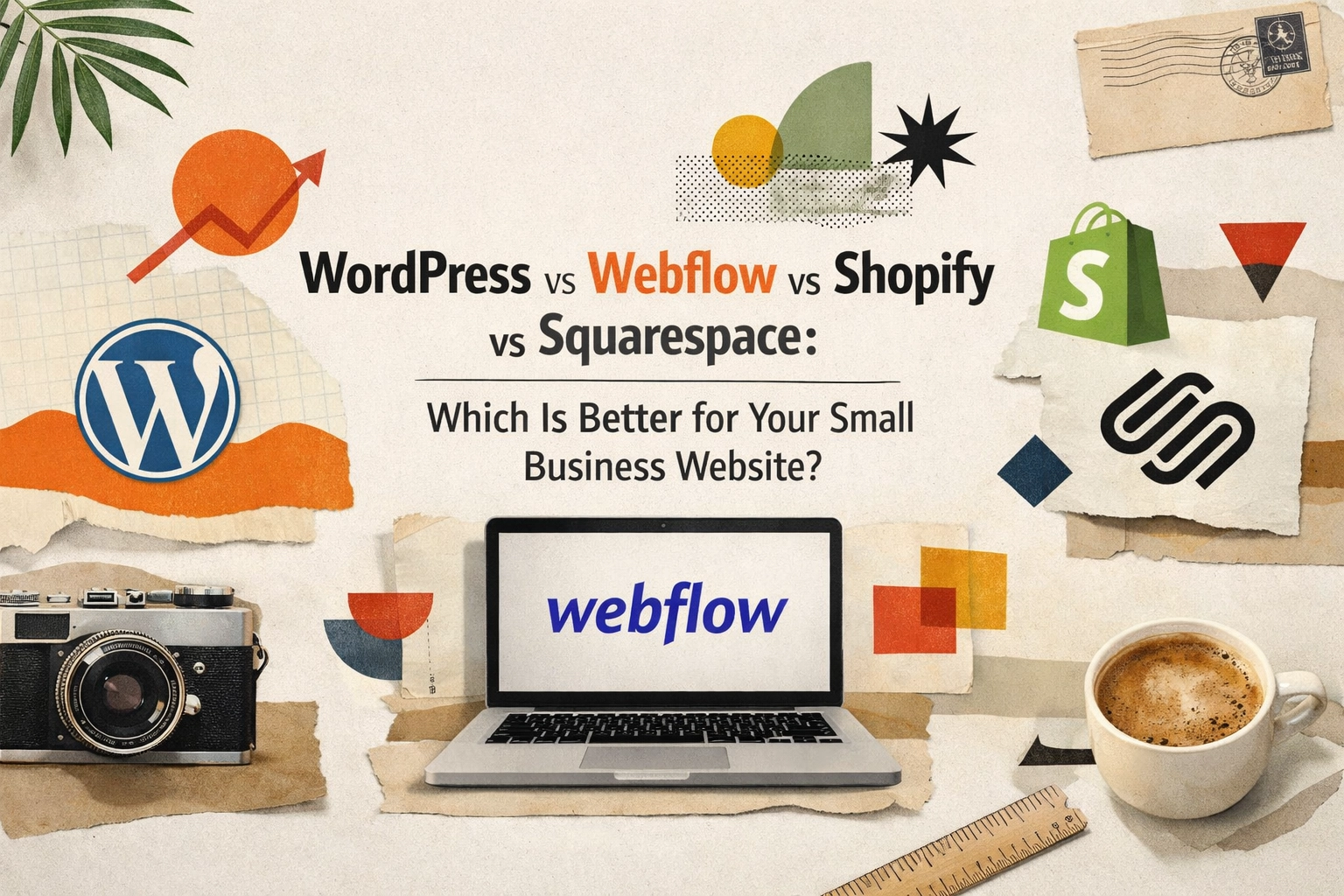 [HERO] WordPress vs Webflow vs Shopify vs Squarespace: Which Is Better for Your Small Business Website?