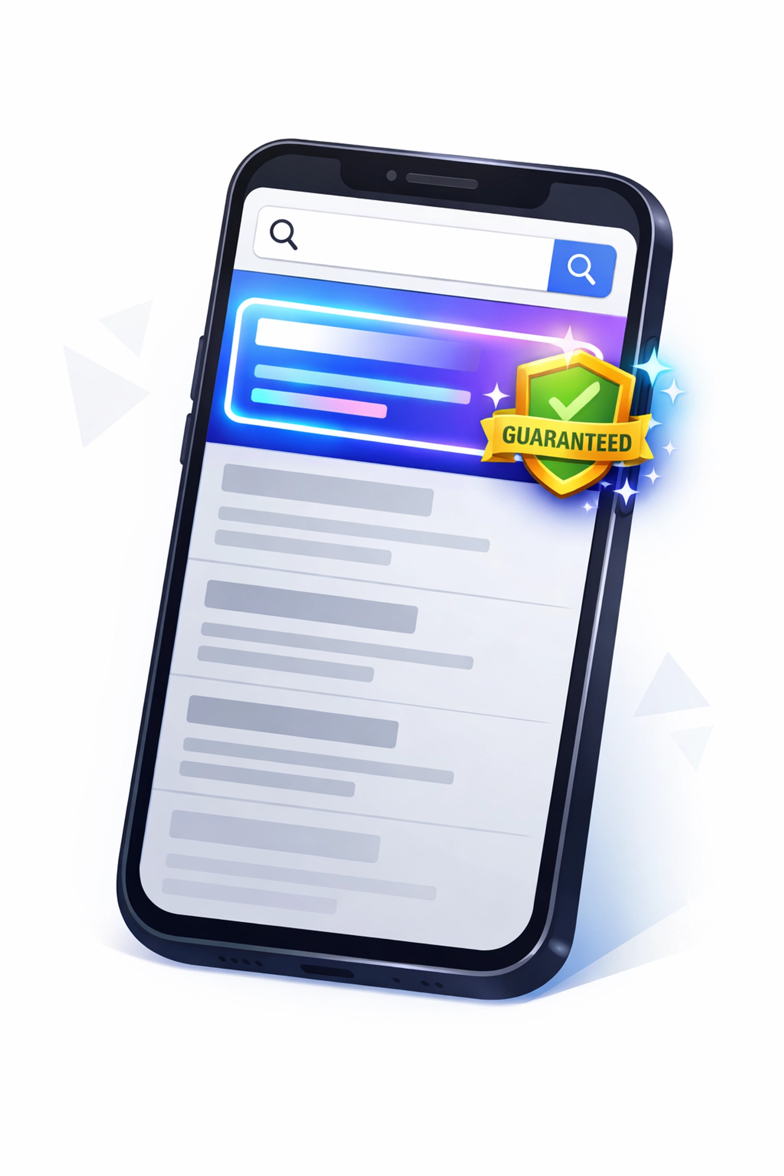 Google Local Services Ads top search result positioning with guaranteed badge above competitors