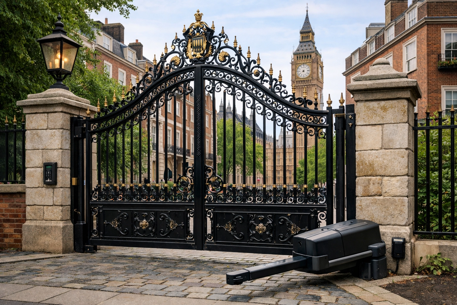 [HERO] Automated Gates in the Heart of London: Combining Heritage Design with Modern Tech