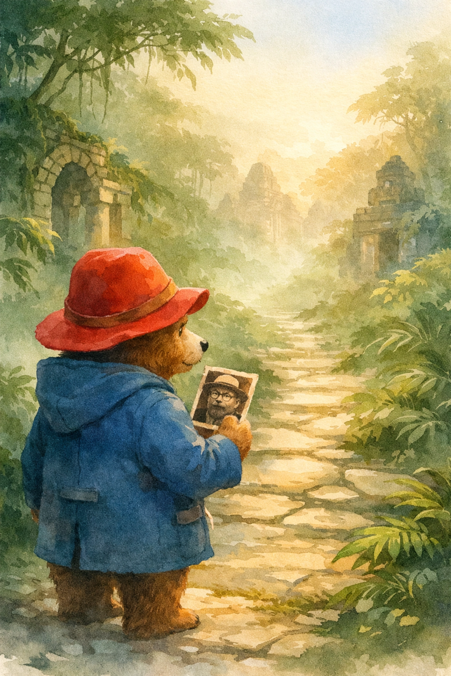 Paddington Bear in Peru jungle searching for Aunt Lucy in Christian family film