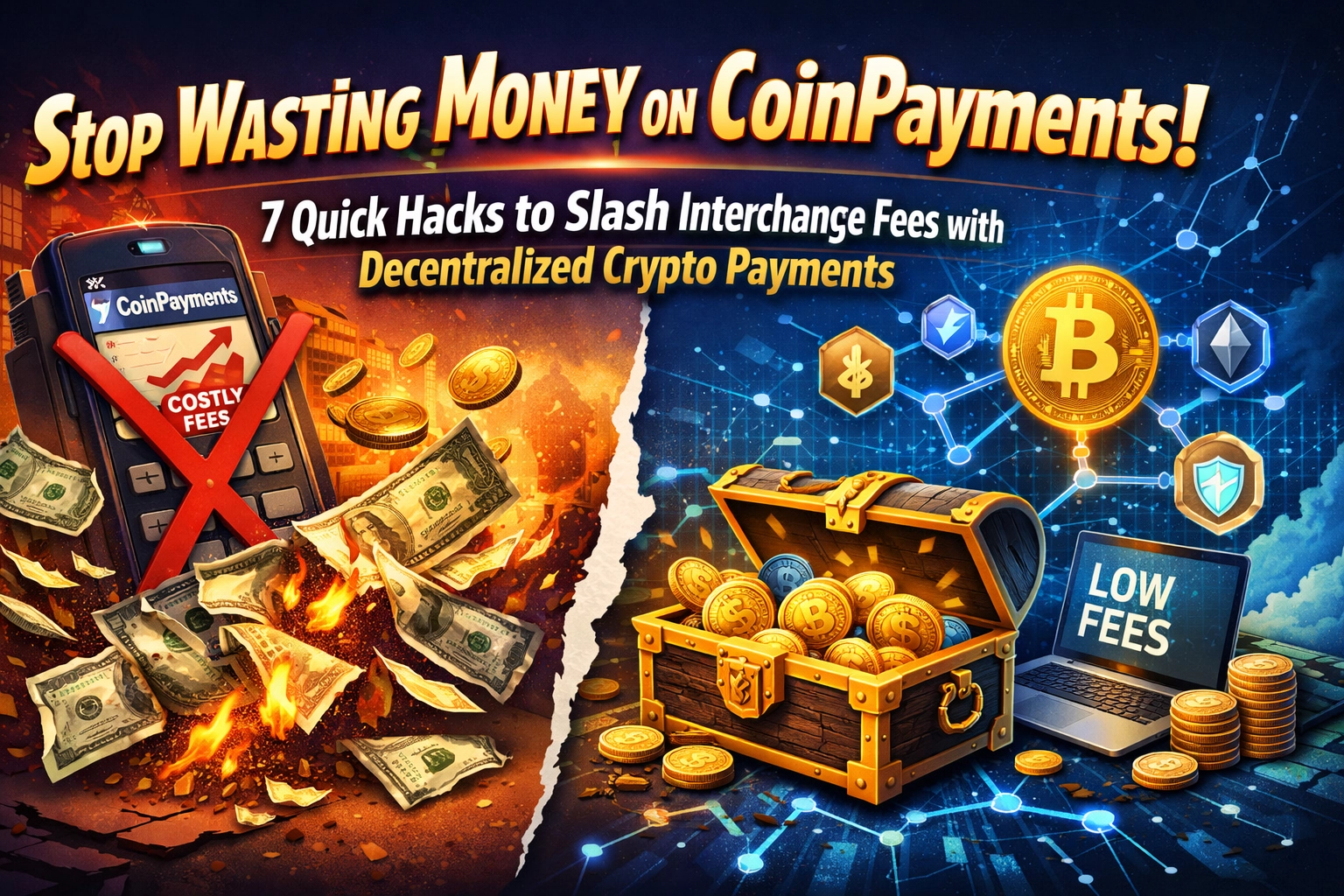 [HERO] Stop Wasting Money on CoinPayments: 7 Quick Hacks to Slash Interchange Fees with Decentralized Crypto Payments