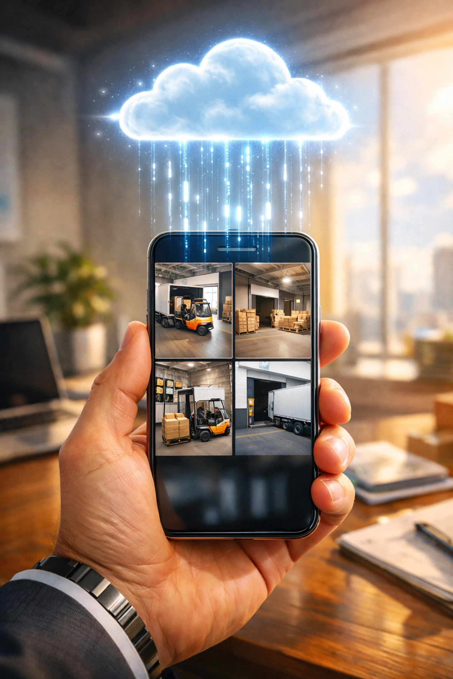 Cloud-based security camera systems for remote warehouse monitoring in Central Kentucky.