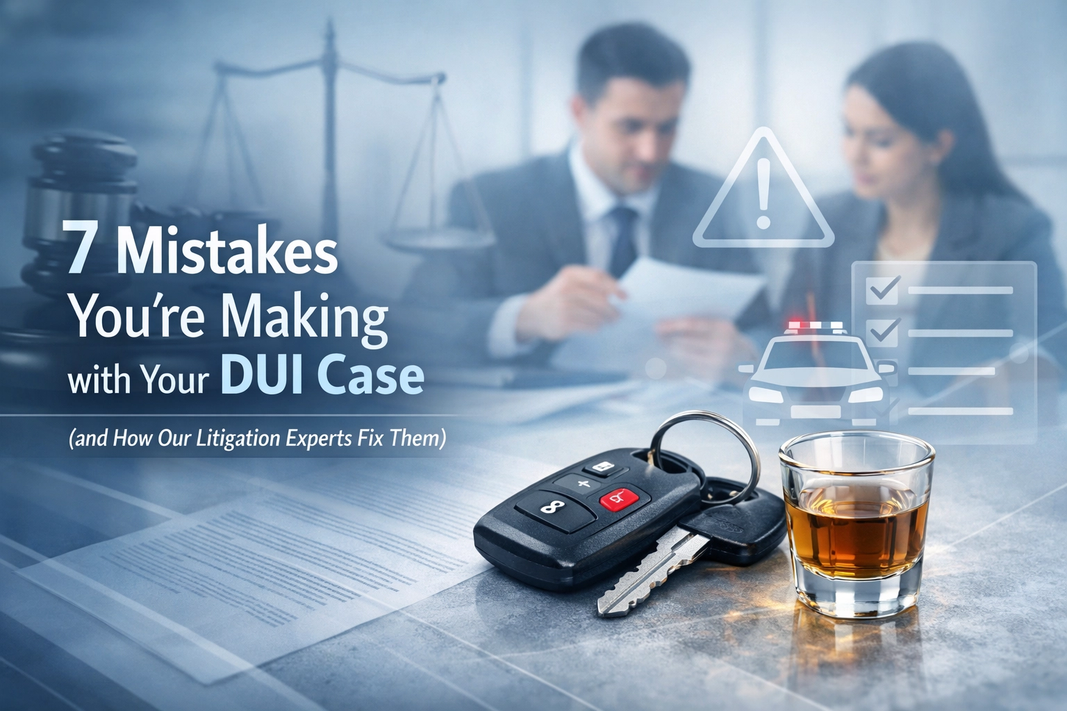 [HERO] 7 Mistakes You’re Making with Your DUI Case (and How Our Litigation Experts Fix Them)