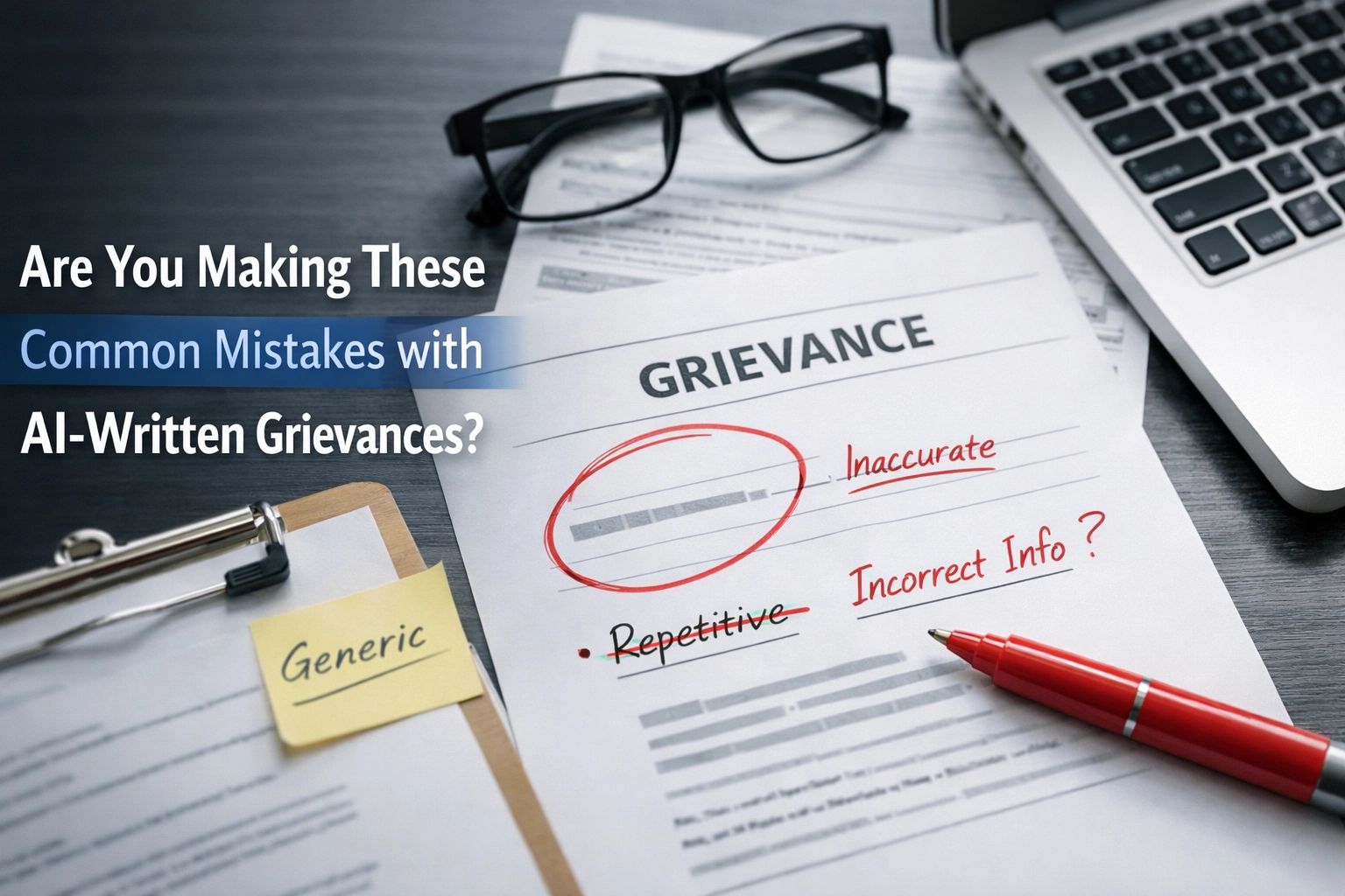 [HERO] Are You Making These Common Mistakes with AI-Written Grievances?