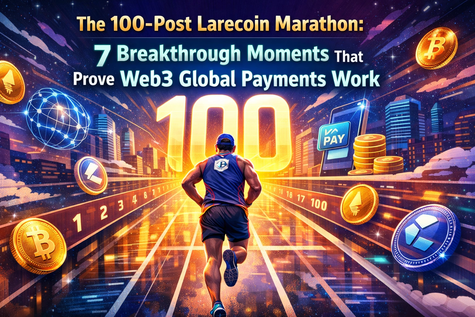 [HERO] The 100-Post Larecoin Marathon: 7 Breakthrough Moments That Prove Web3 Global Payments Work