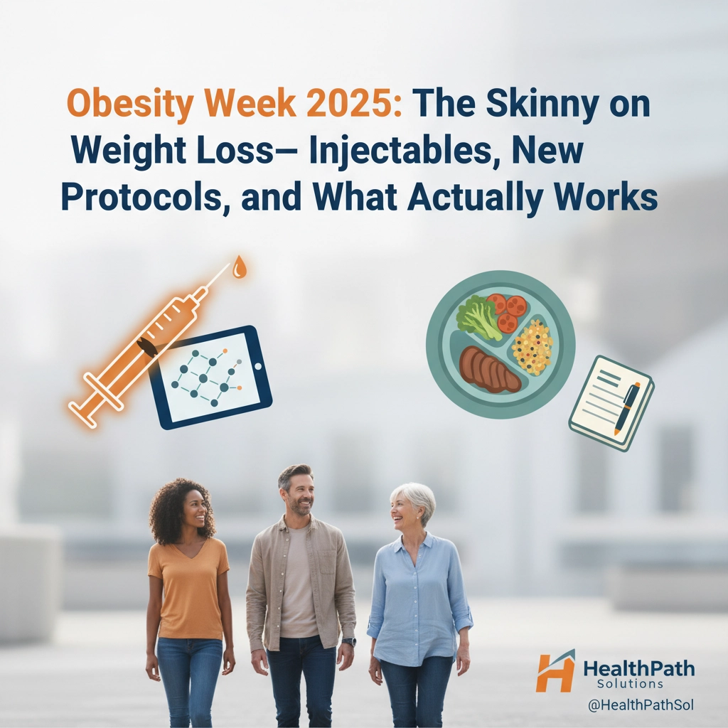 Obesity Week 2025: obesity, weight loss, medical protocols, healthcare leaders — HealthPath Solutions Obesity Week 2025 weight loss injectables and medical protocols — HealthPath Solutions, Florida medical billing company