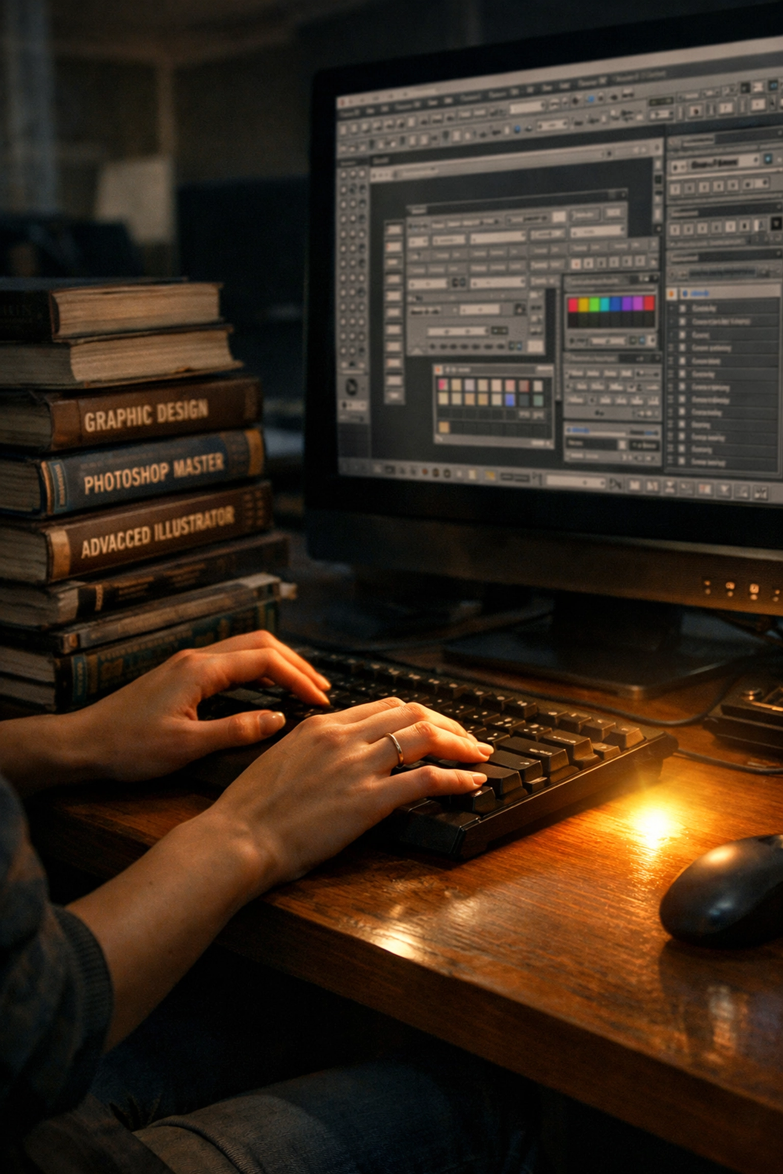 Melanie Perkins conceptualizing simpler design tools amidst complex legacy software at university.