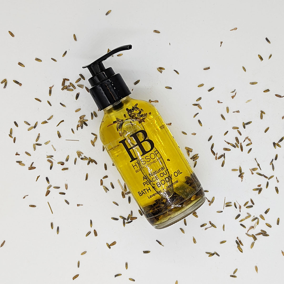 Hyssop Beauty Apothecary's Precious Oil Bath + Body Oil