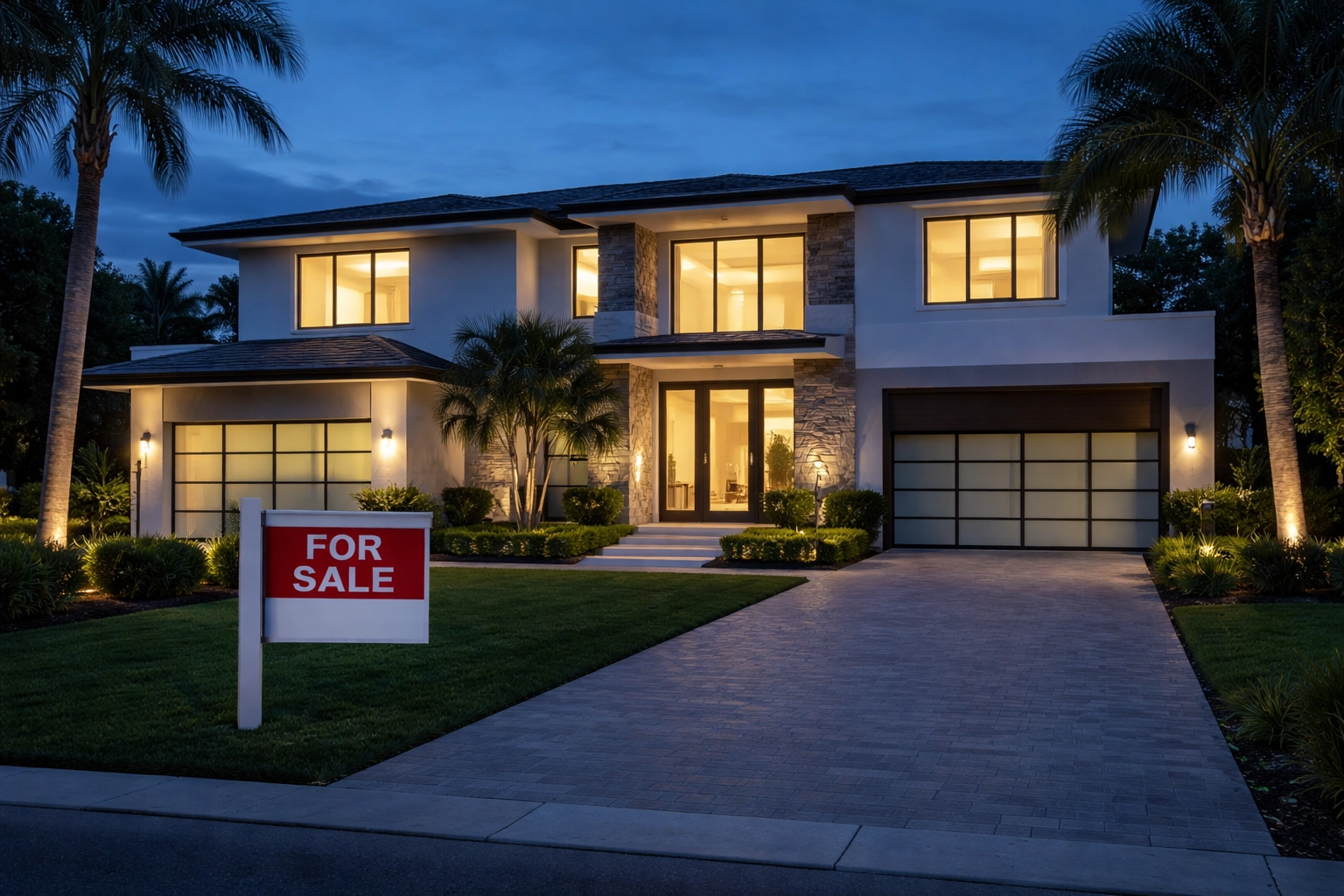 Vacant luxury home for sale often targeted by seller impersonation fraud in real estate