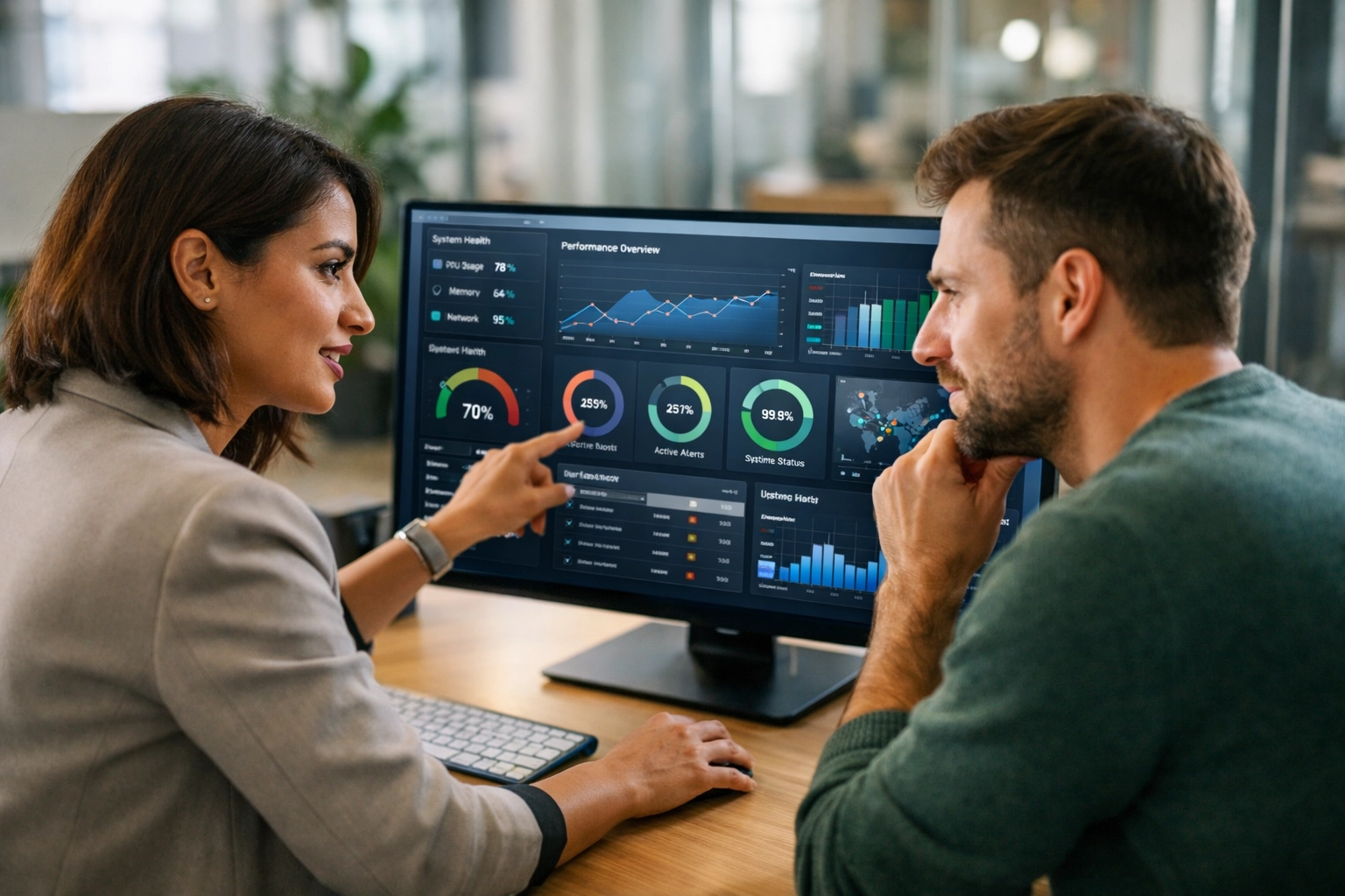 IT consultants conducting a ServiceNow health scan to fix technical debt and ROI.