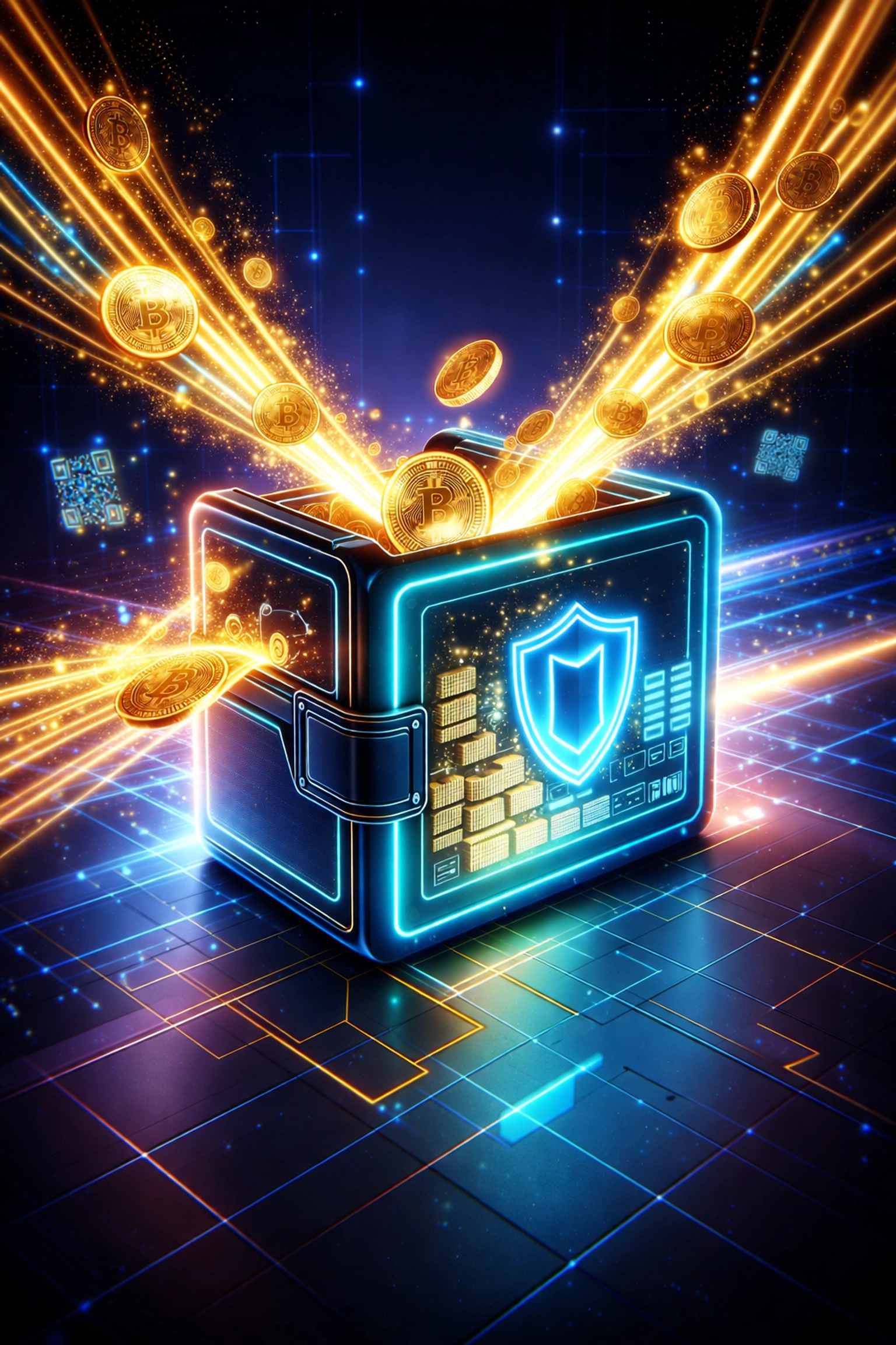 Digital self-custody wallet receiving direct crypto payments without bank intermediaries