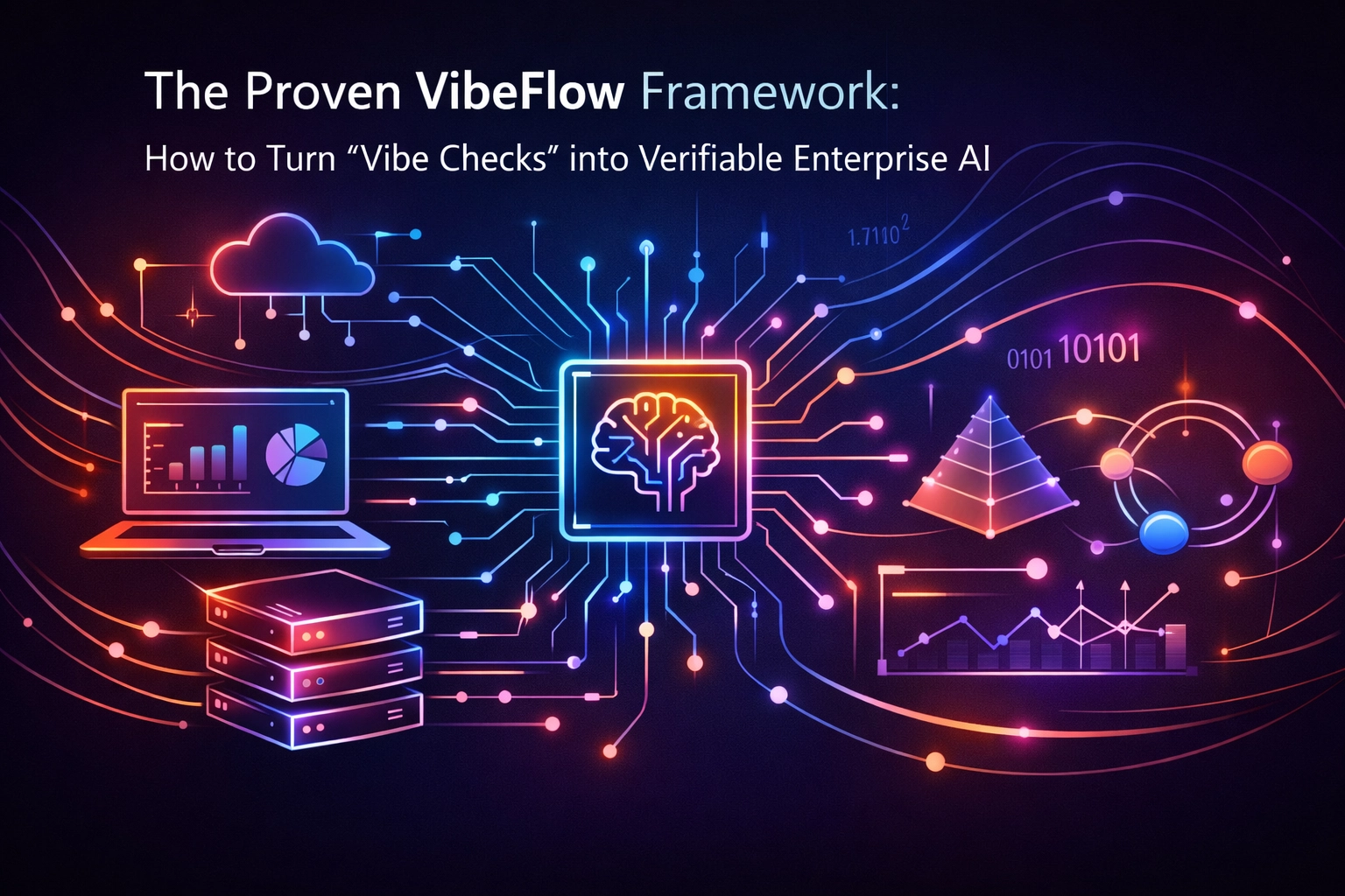 Cover image for The Proven VibeFlow Framework: How to Turn "Vibe Checks" into Verifiable Enterprise AI