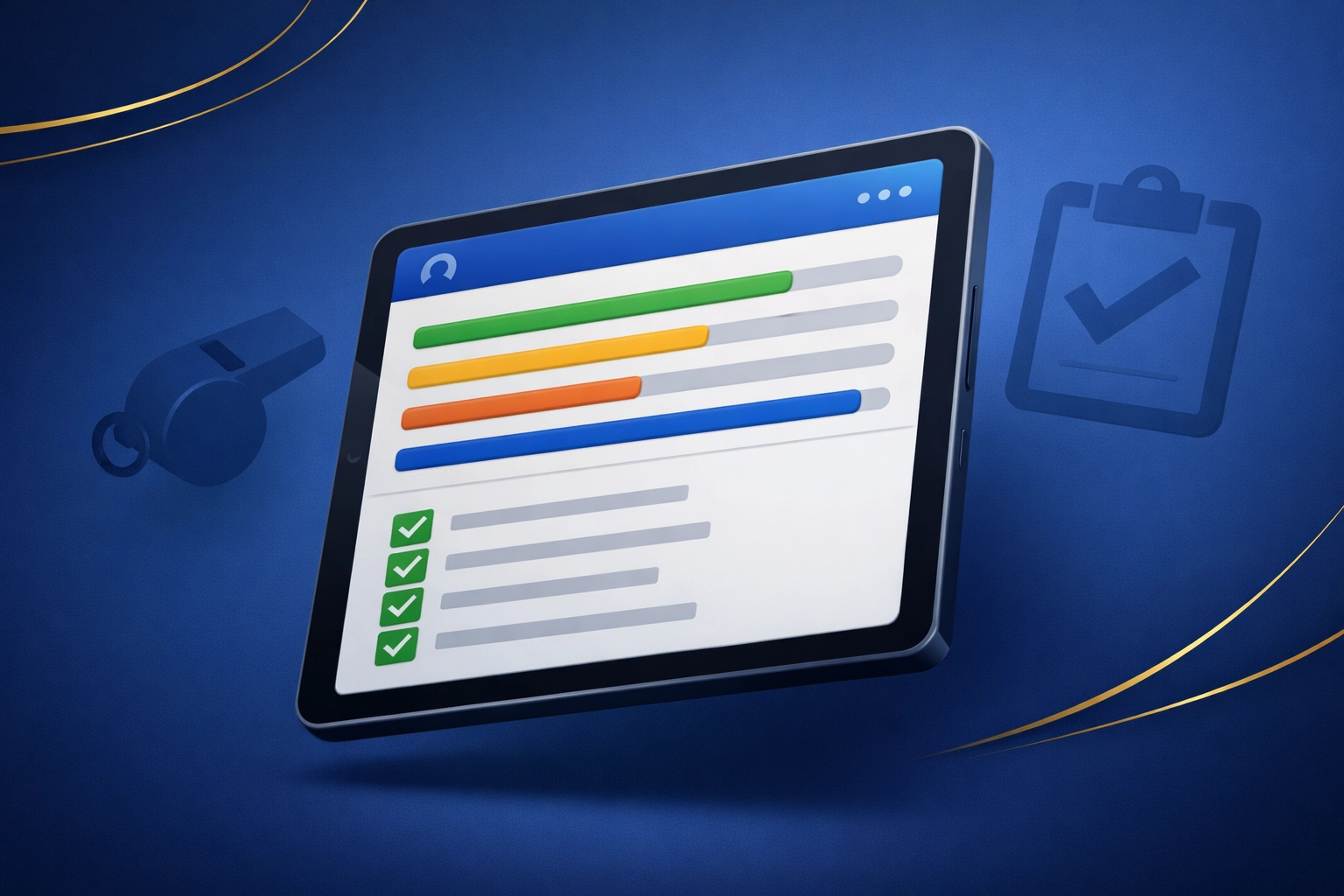 Fundraising dashboard showing progress tracking and order management for coaches and franchisees