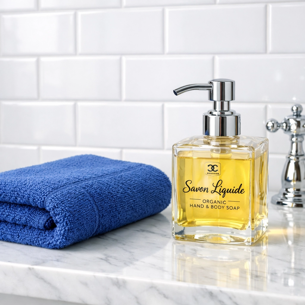 Sparkling clean bathroom tiles and white grout after a professional deep cleaning in Melrose.