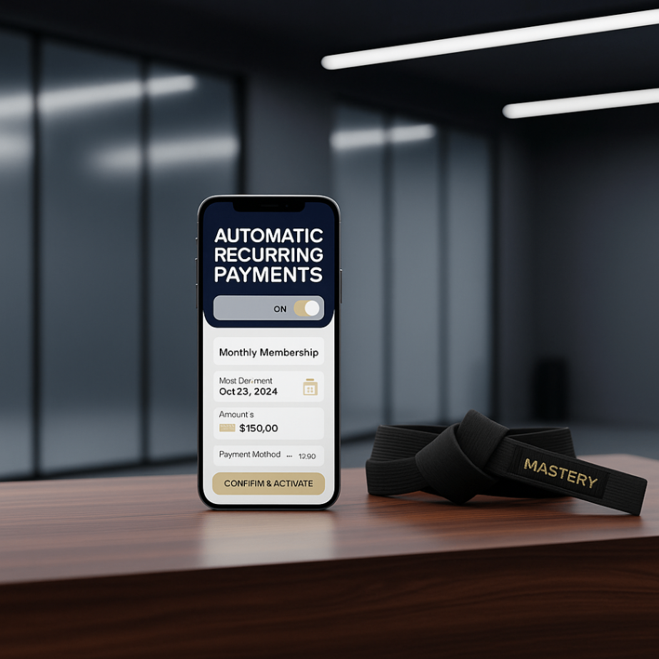 DojoTrack Recurring Payments & Mastery Belt