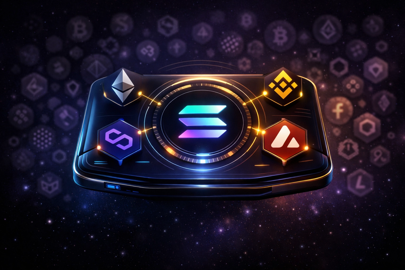 Solana-focused cryptocurrency wallet versus scattered multi-chain support for merchant payments