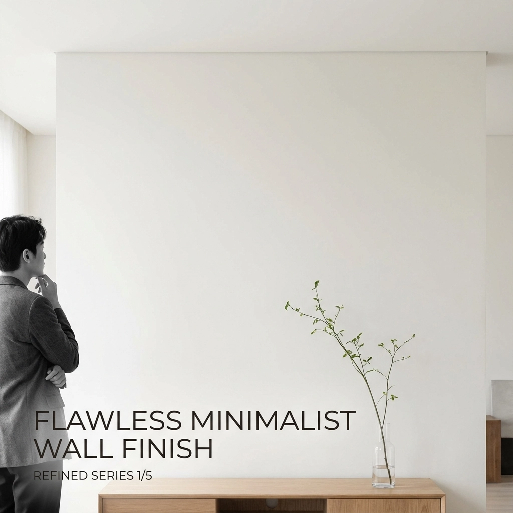 Flawless Minimalist Wall Finish: Refined Series 1/5