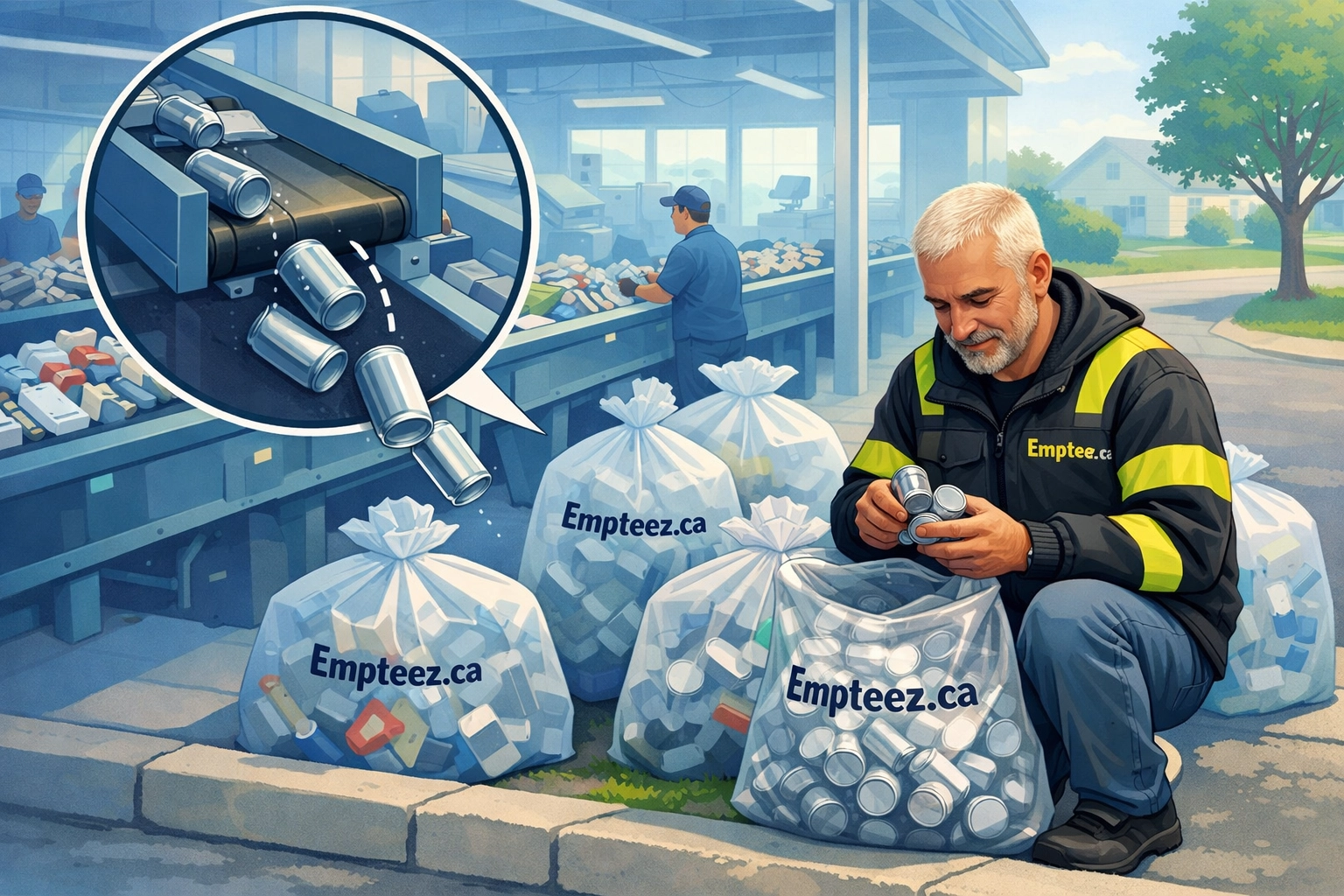 Sorting facility misses cans vs Tim