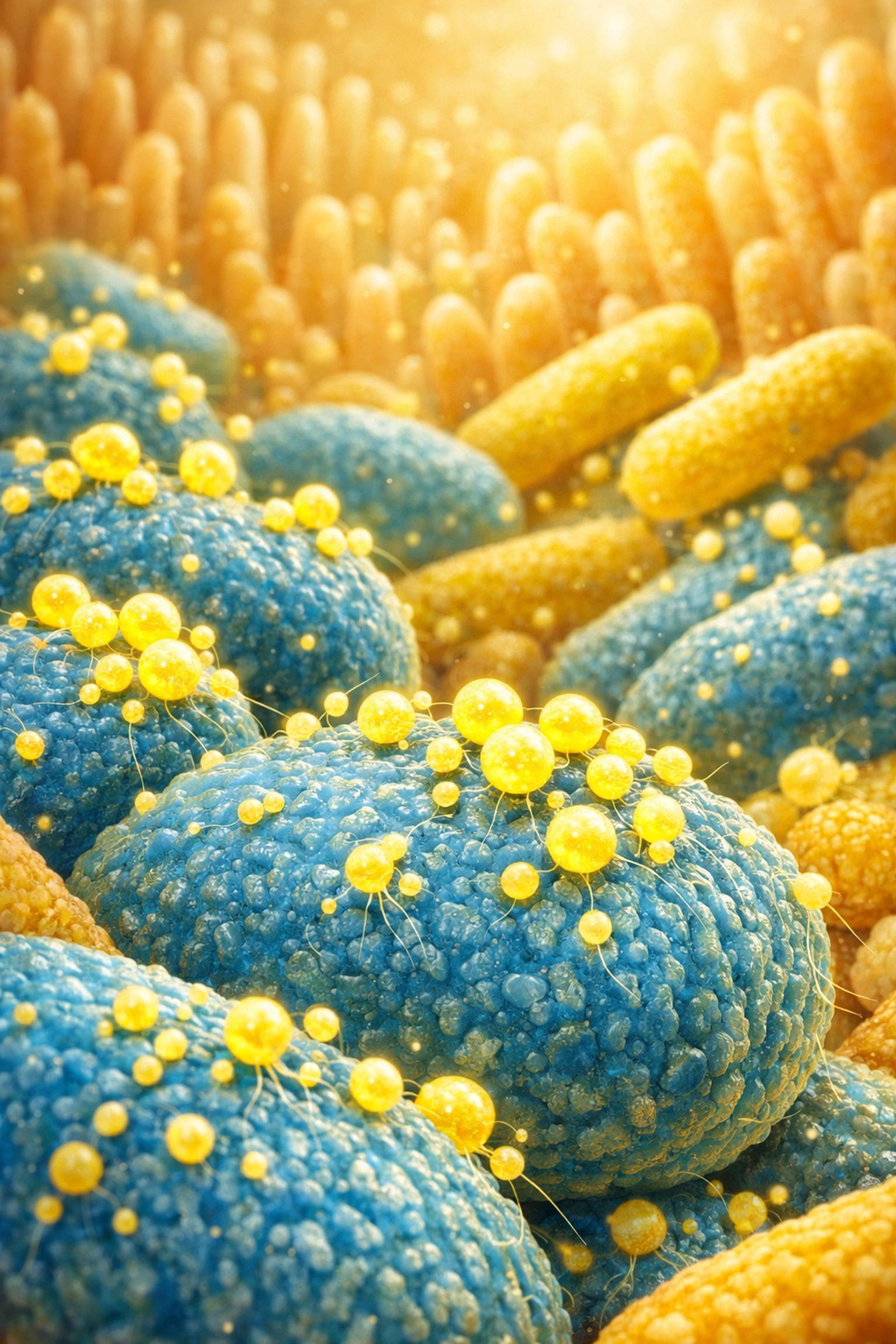 Patescibacteria ultrasmall bacteria attached to larger gut bacteria cells in intestinal microbiome